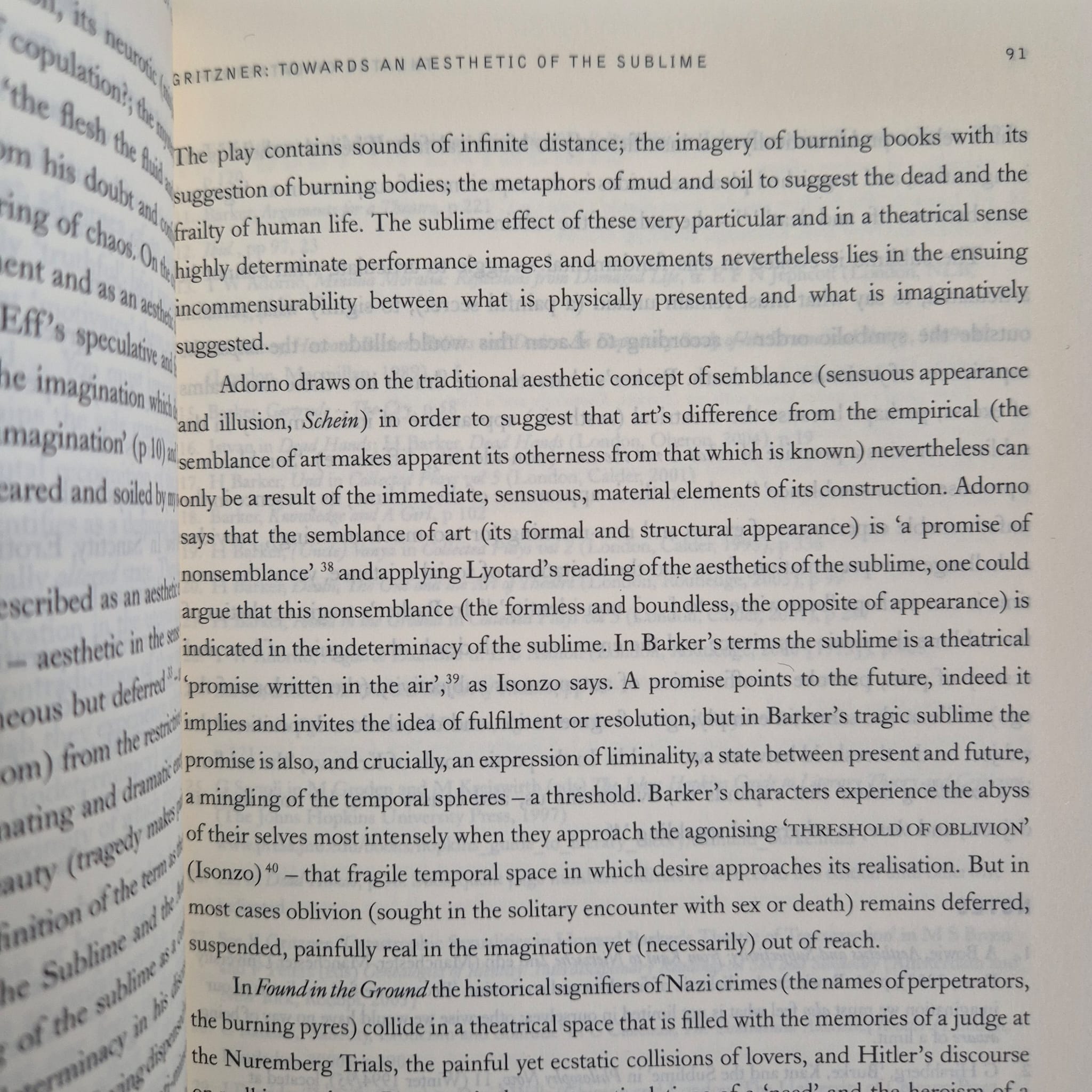 ‘Theatre of Catastrophe: New Essays on Howard Barker’ edited by Karoline Gritzner and David Ian Rabey