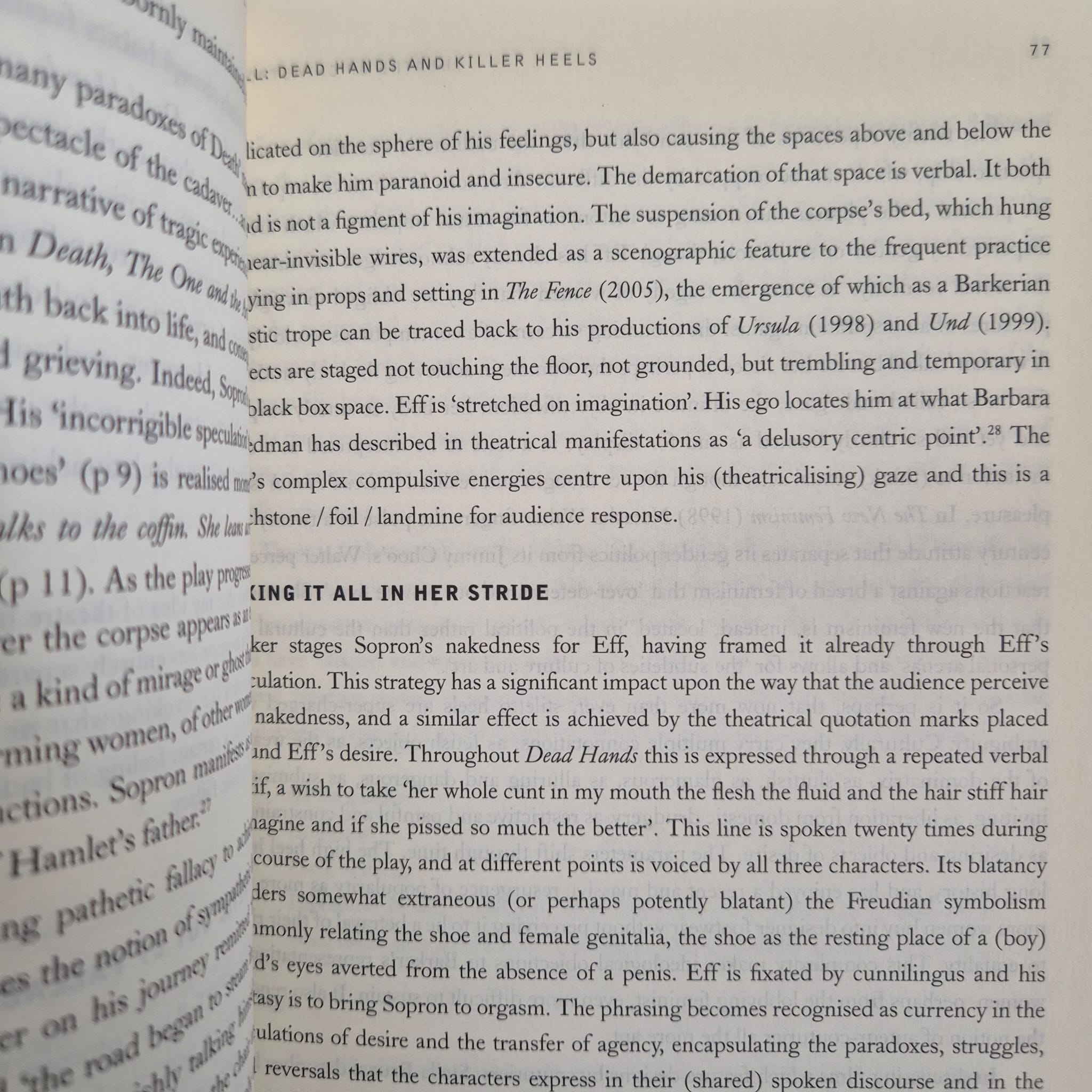 ‘Theatre of Catastrophe: New Essays on Howard Barker’ edited by Karoline Gritzner and David Ian Rabey