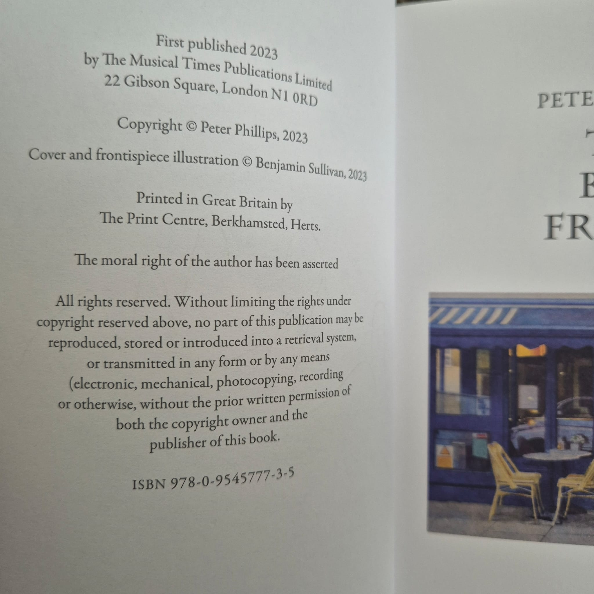 ‘The Blue French’ by Peter Phillips (signed)