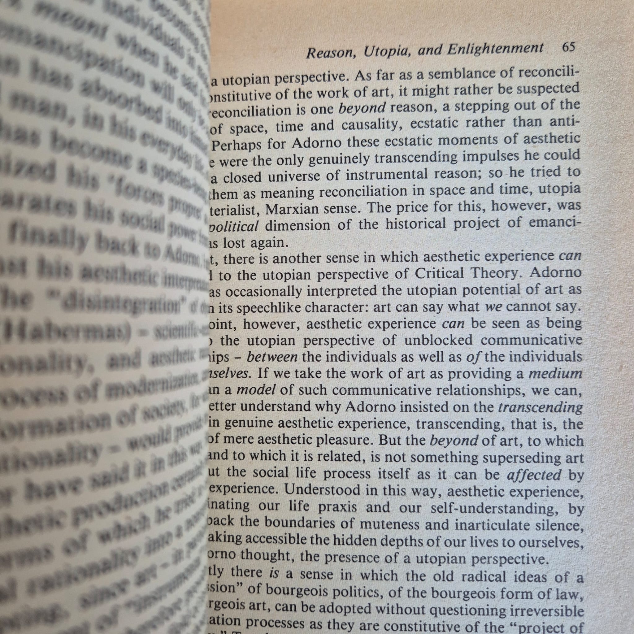‘Habermas and Modernity’ edited by Richard J. Bernstein