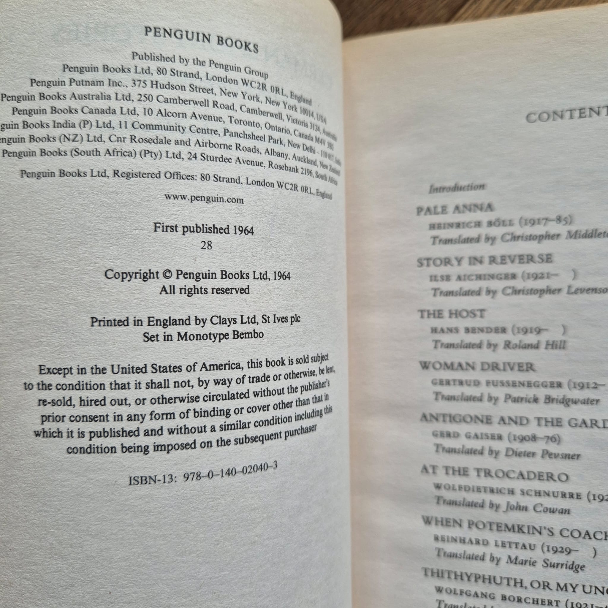 ‘German Short Stories 1: Deutsche Kurzgeschichten’ edited by Richard Newnham