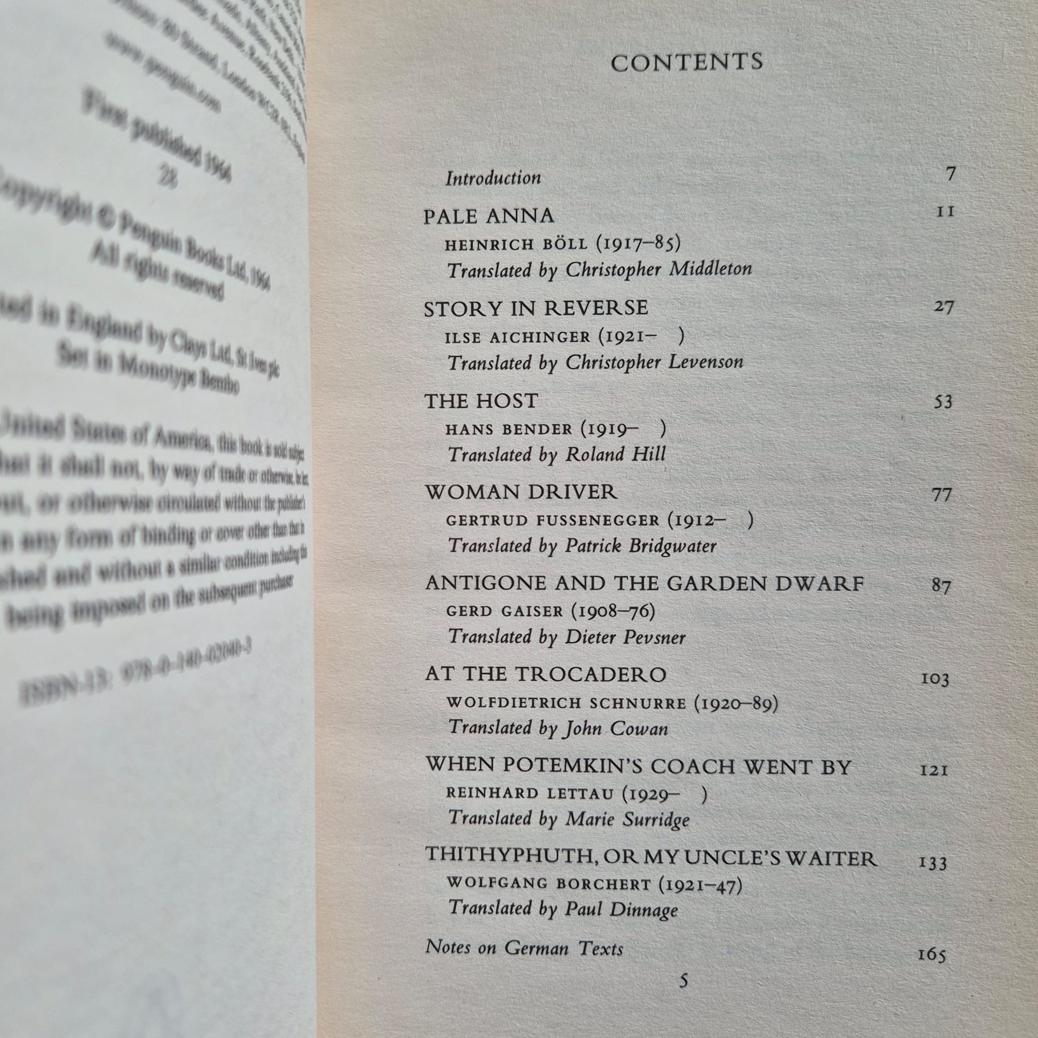 ‘German Short Stories 1: Deutsche Kurzgeschichten’ edited by Richard Newnham