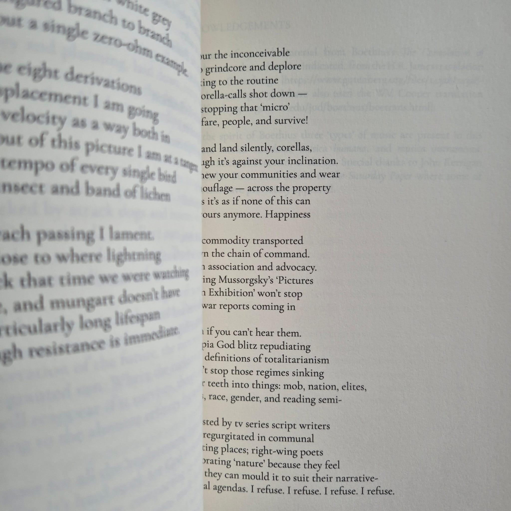 ‘Consolations: After Boethius’ by John Kinsella