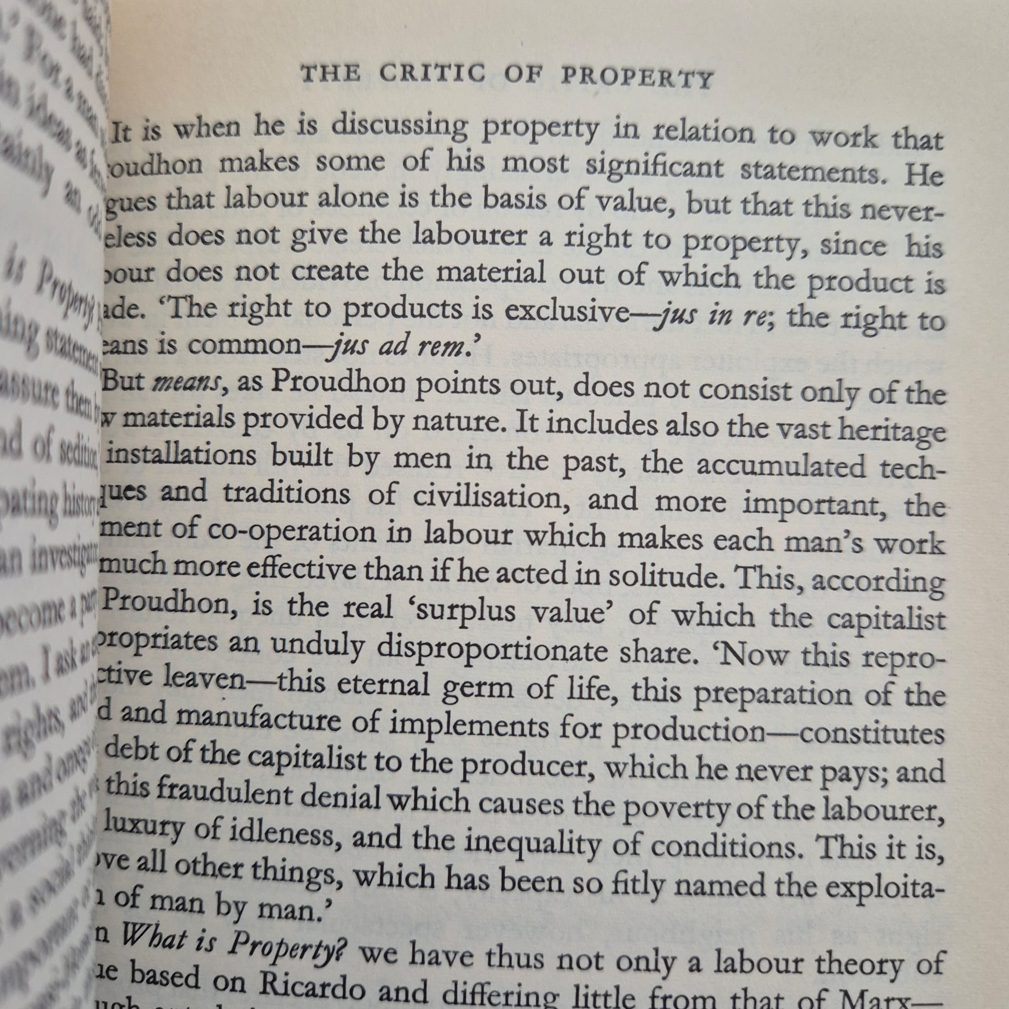 'Pierre-Joseph Proudhon: His Life and Work' by George Woodcock