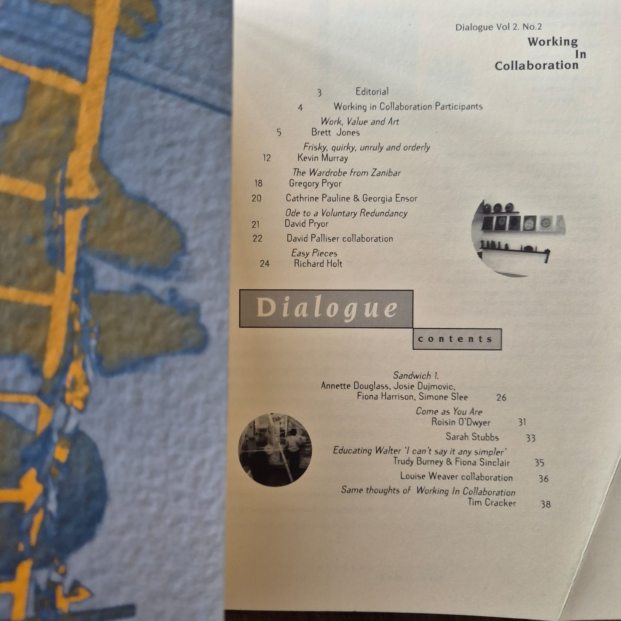 'Dialogue Vol. 2, No. 2: Working in Collaboration' edited by Brett Jones and Gregory Pryor