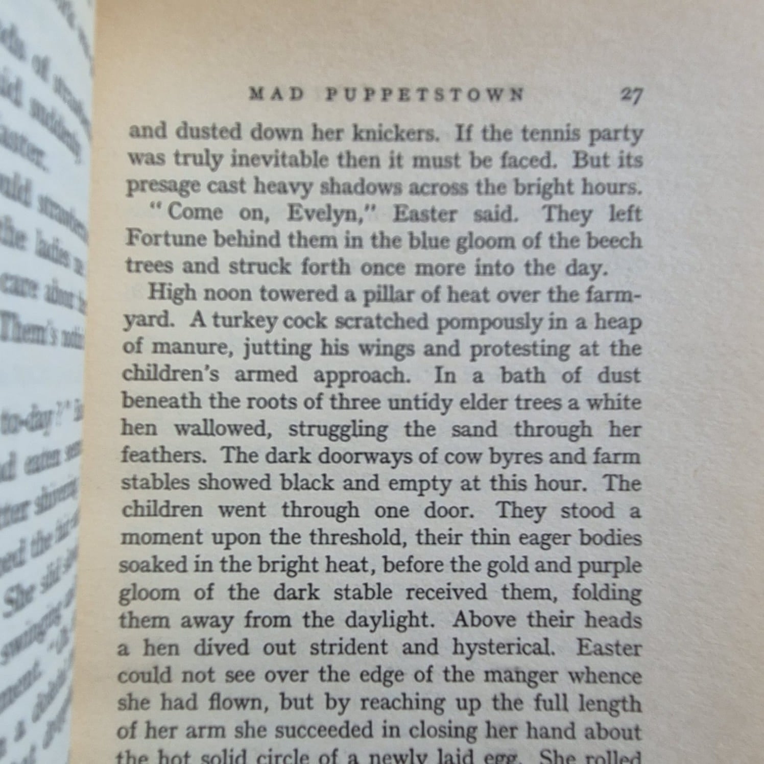 'Mad Puppetstown' by M. J. Farrell (Molly Keane)