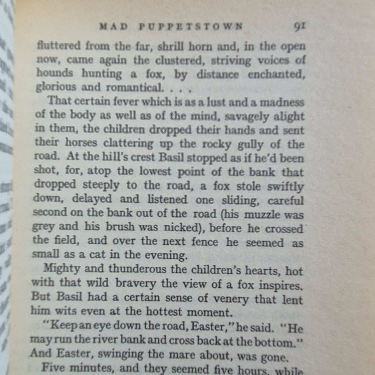 'Mad Puppetstown' by M. J. Farrell (Molly Keane)