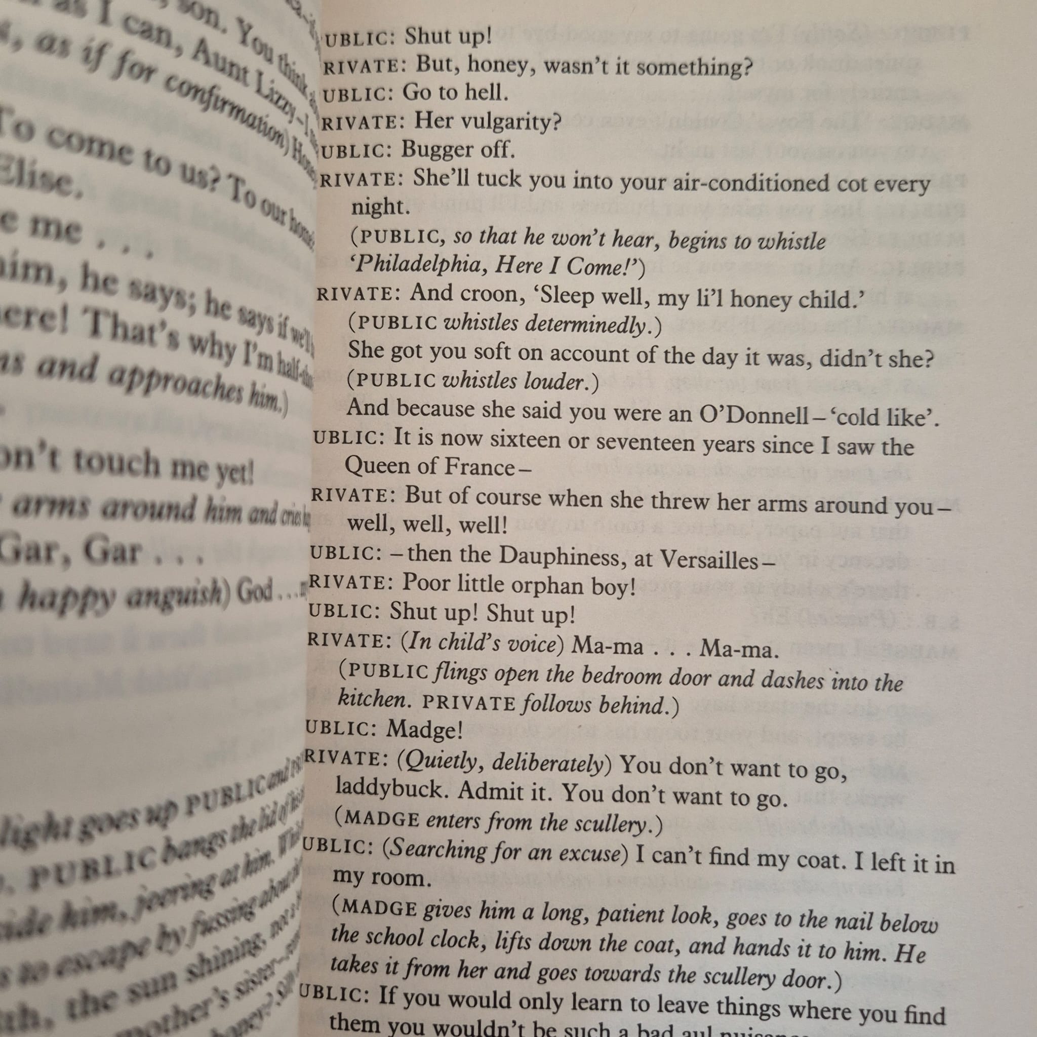 'Brian Friel: Plays 1' by Brian Friel