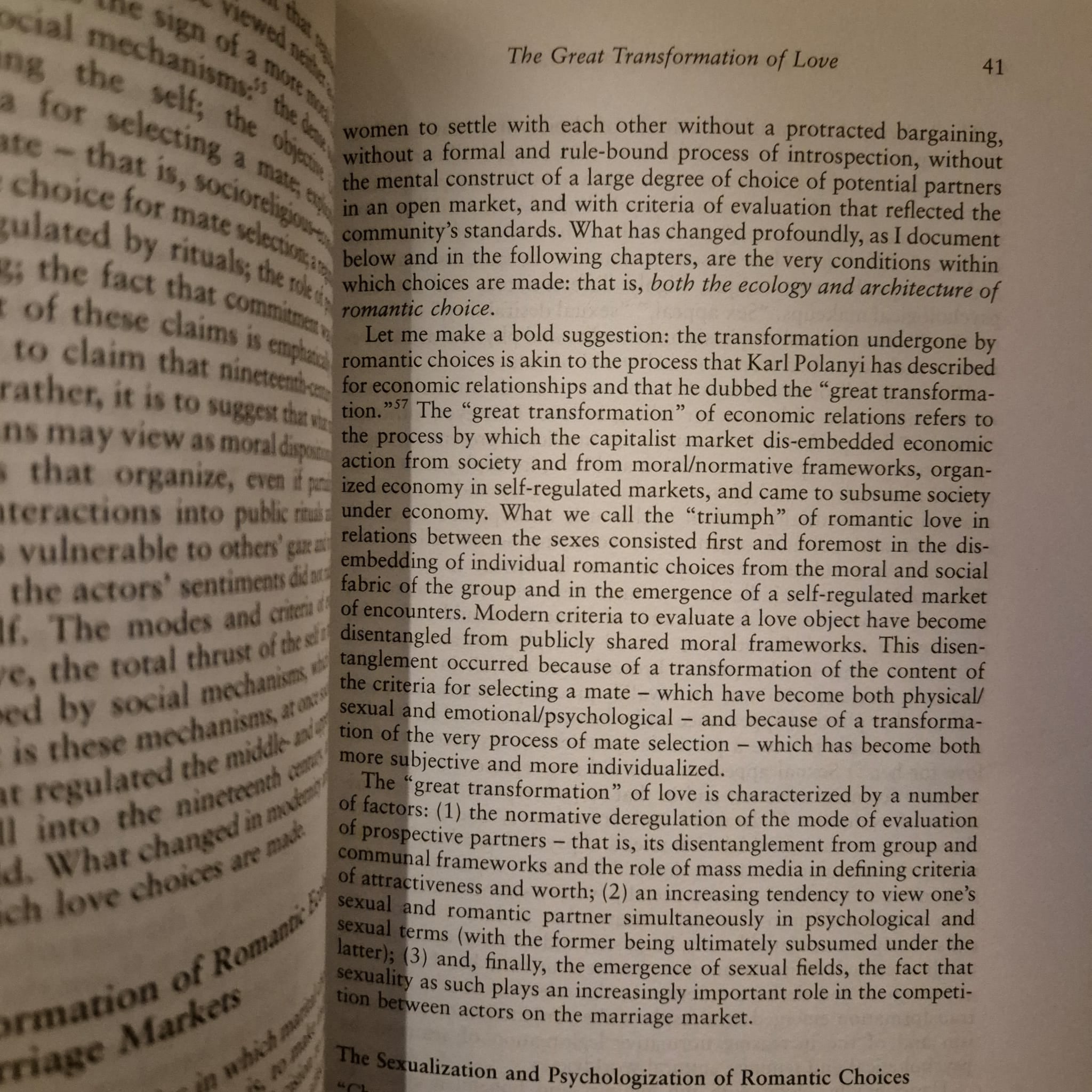 'Why Love Hurts: A Sociological Explanation' by Eva Illouz