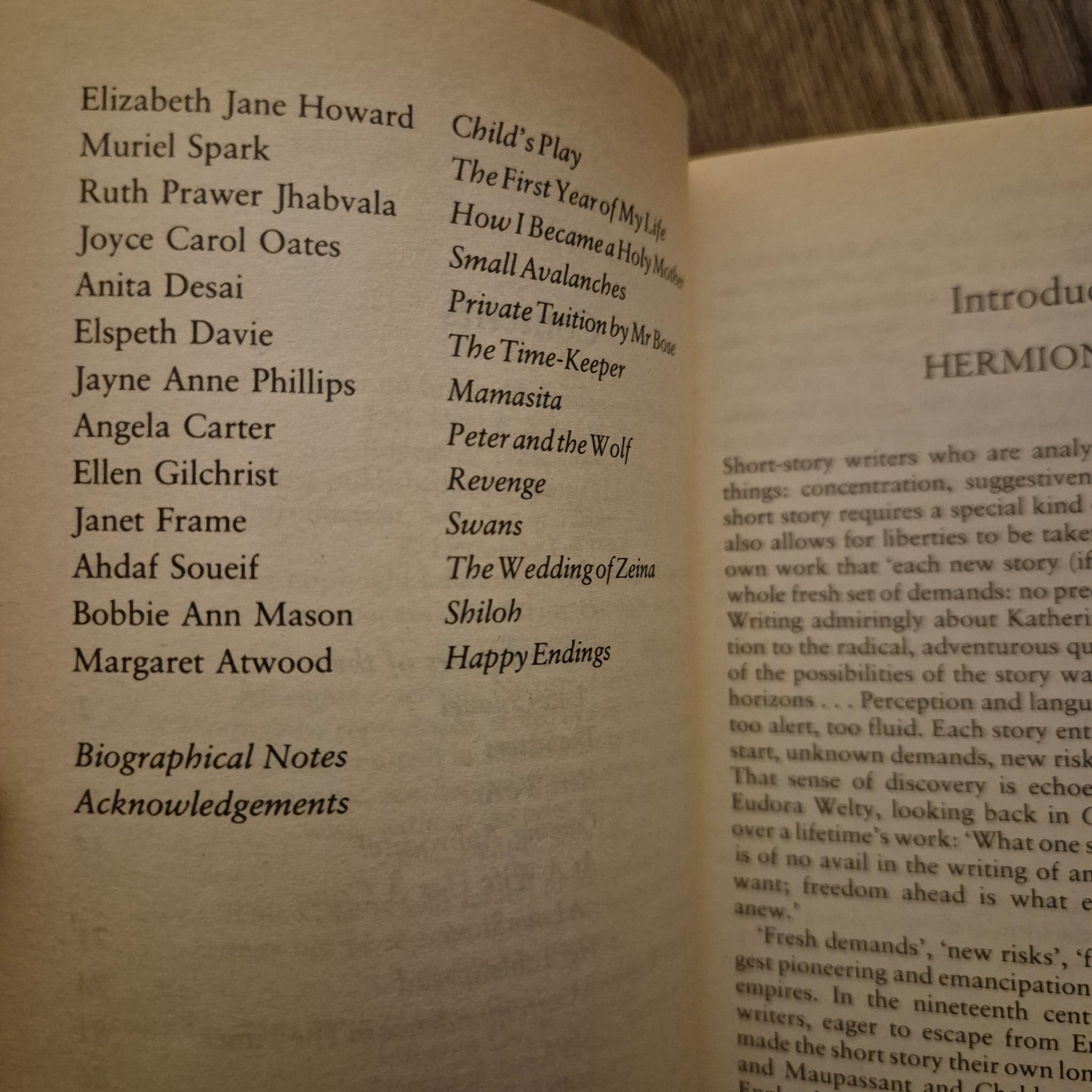 'The Secret Self: Short Stories by Women' selected and introduced by Hermione Lee