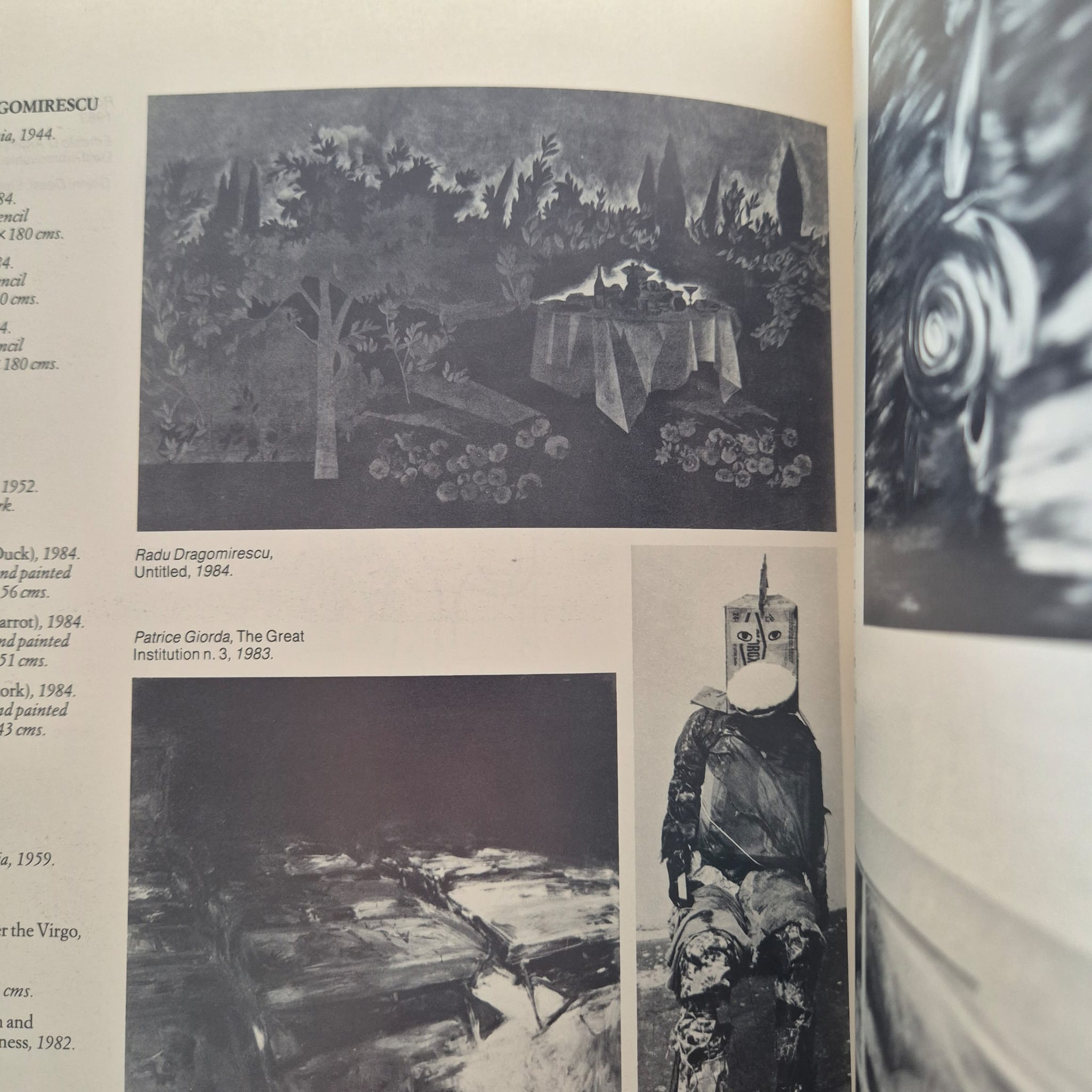 'XLI Esposizione Internazionale d’Arte: La Biennale di Venezia — Visual Arts General Catalogue 1984' edited by Marie-George Gervasoni