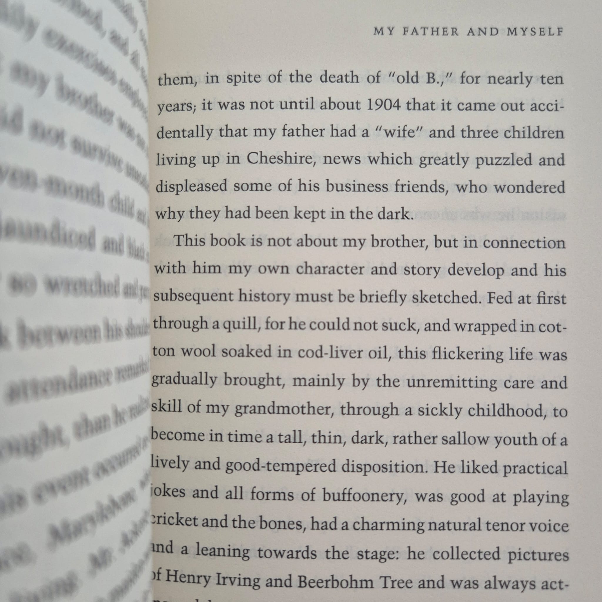 'My Father and Myself' by J. R. Ackerley