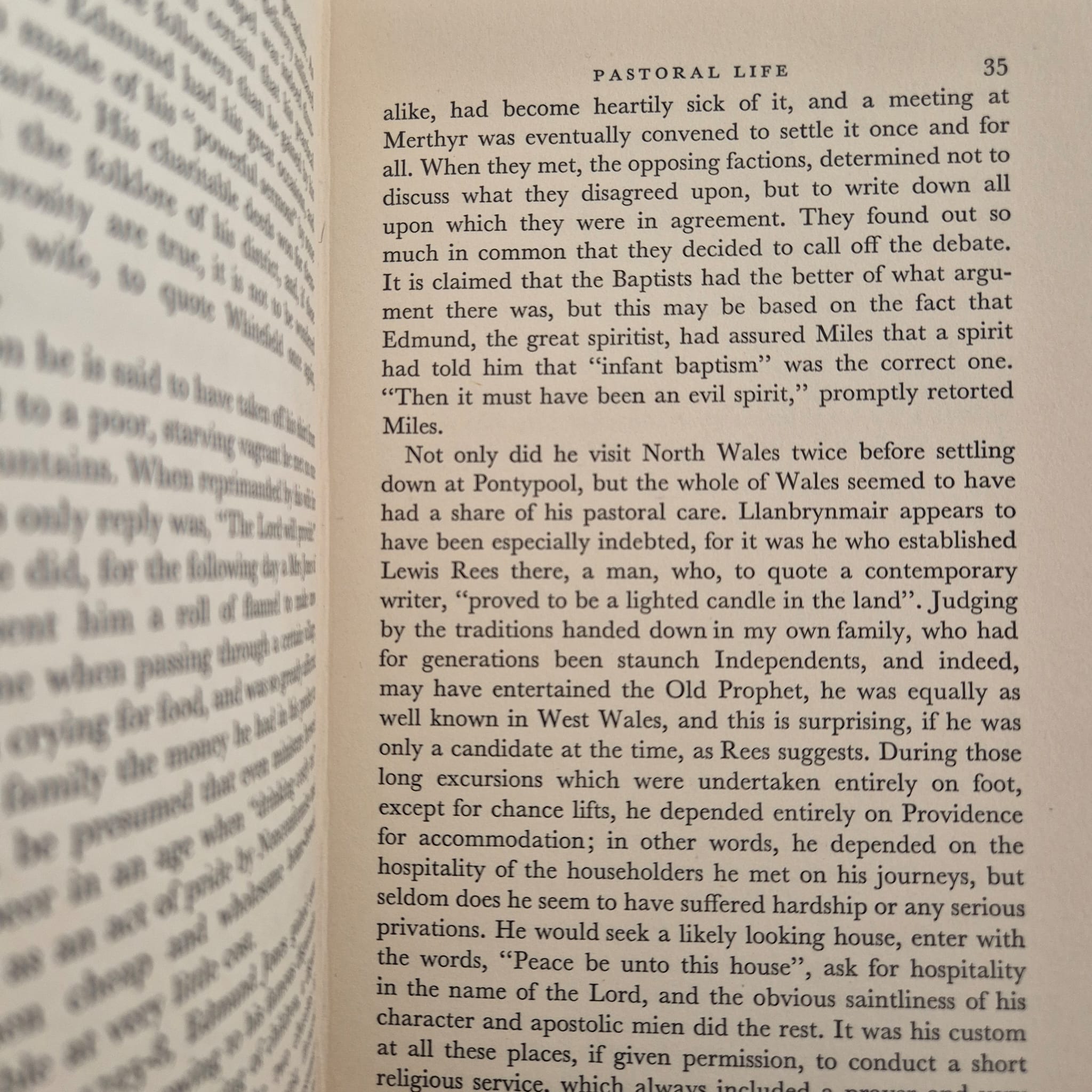 ‘Edmund Jones “The Old Prophet”’ by Edgar Phillips (Trefîn)