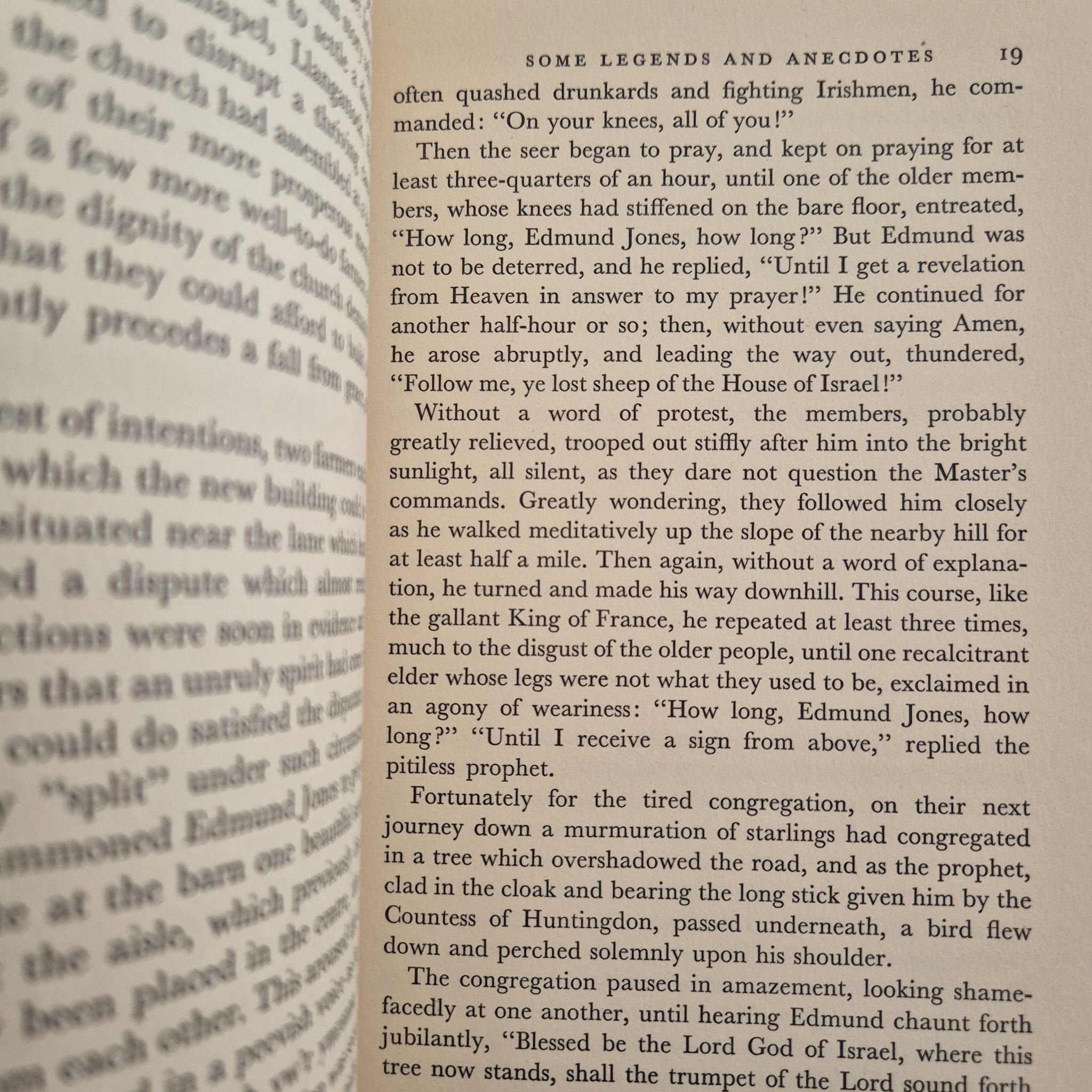 ‘Edmund Jones “The Old Prophet”’ by Edgar Phillips (Trefîn)