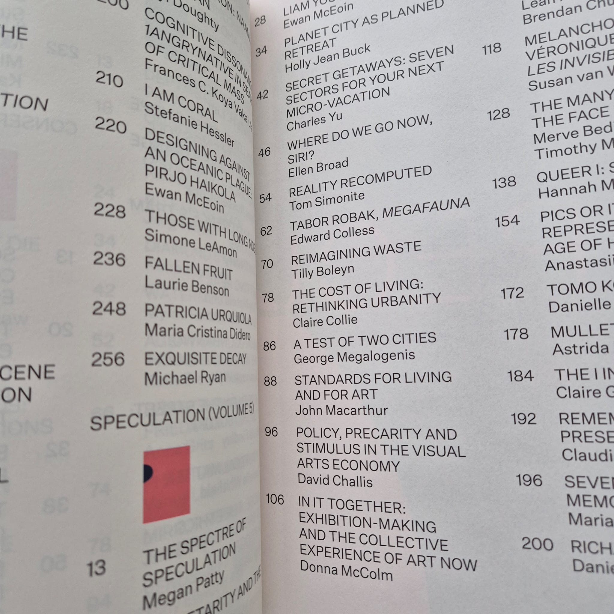 ‘NGV Triennial 2020 Book Five: Speculation’ by National Gallery of Victoria