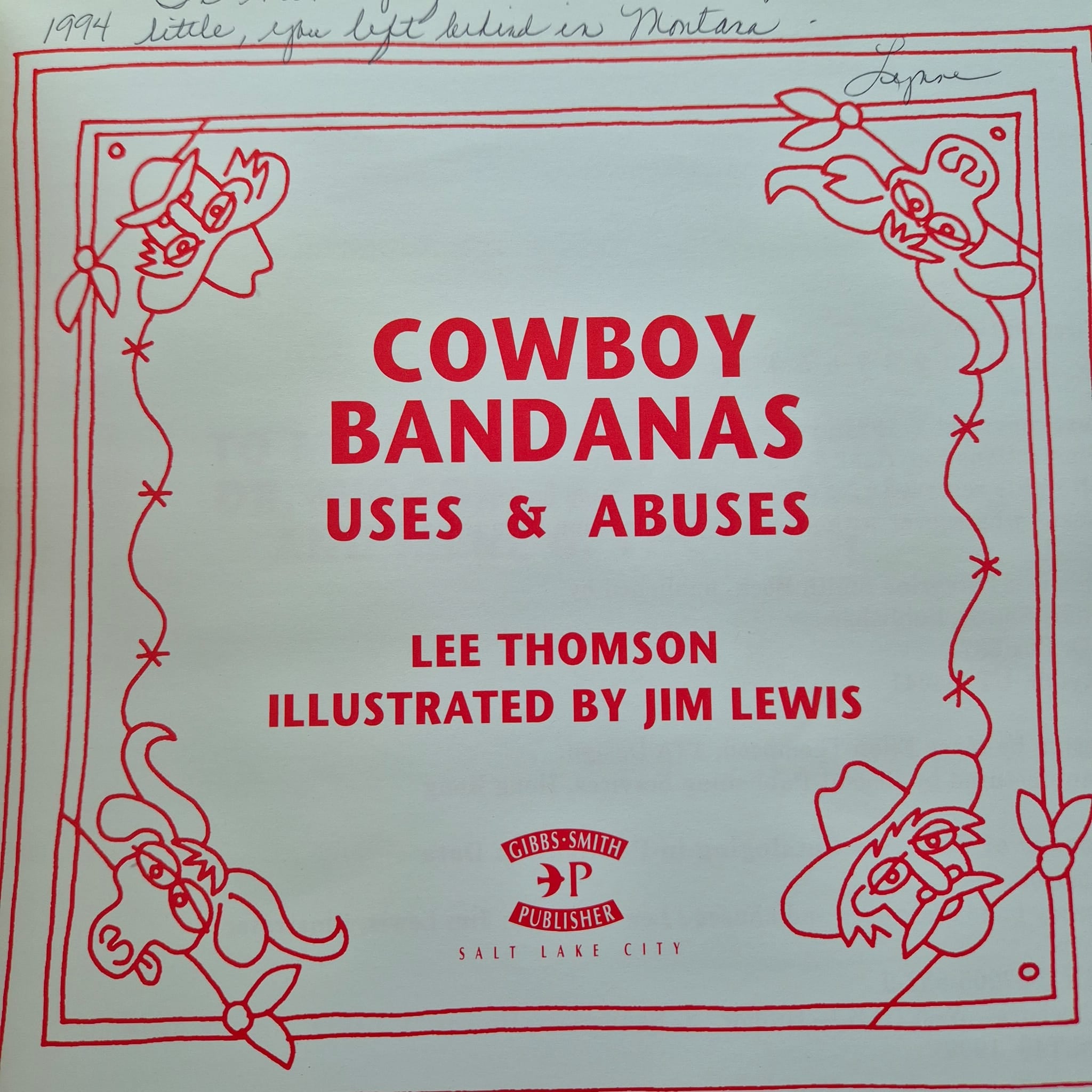 ‘Cowboy Bandanas: Uses & Abuses’ by Lee Thomson