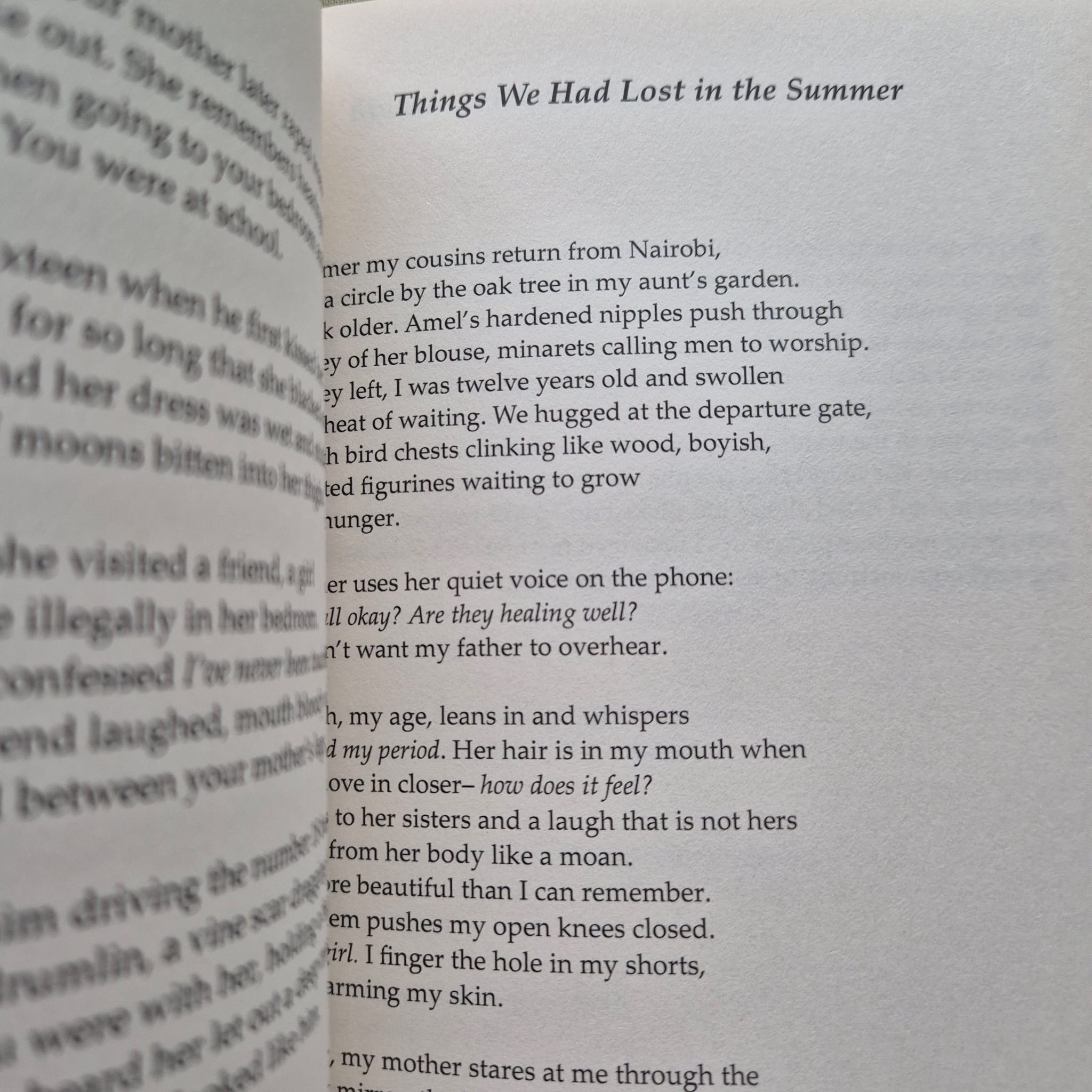 Teaching My Mother How to Give Birth by Warsan Shire