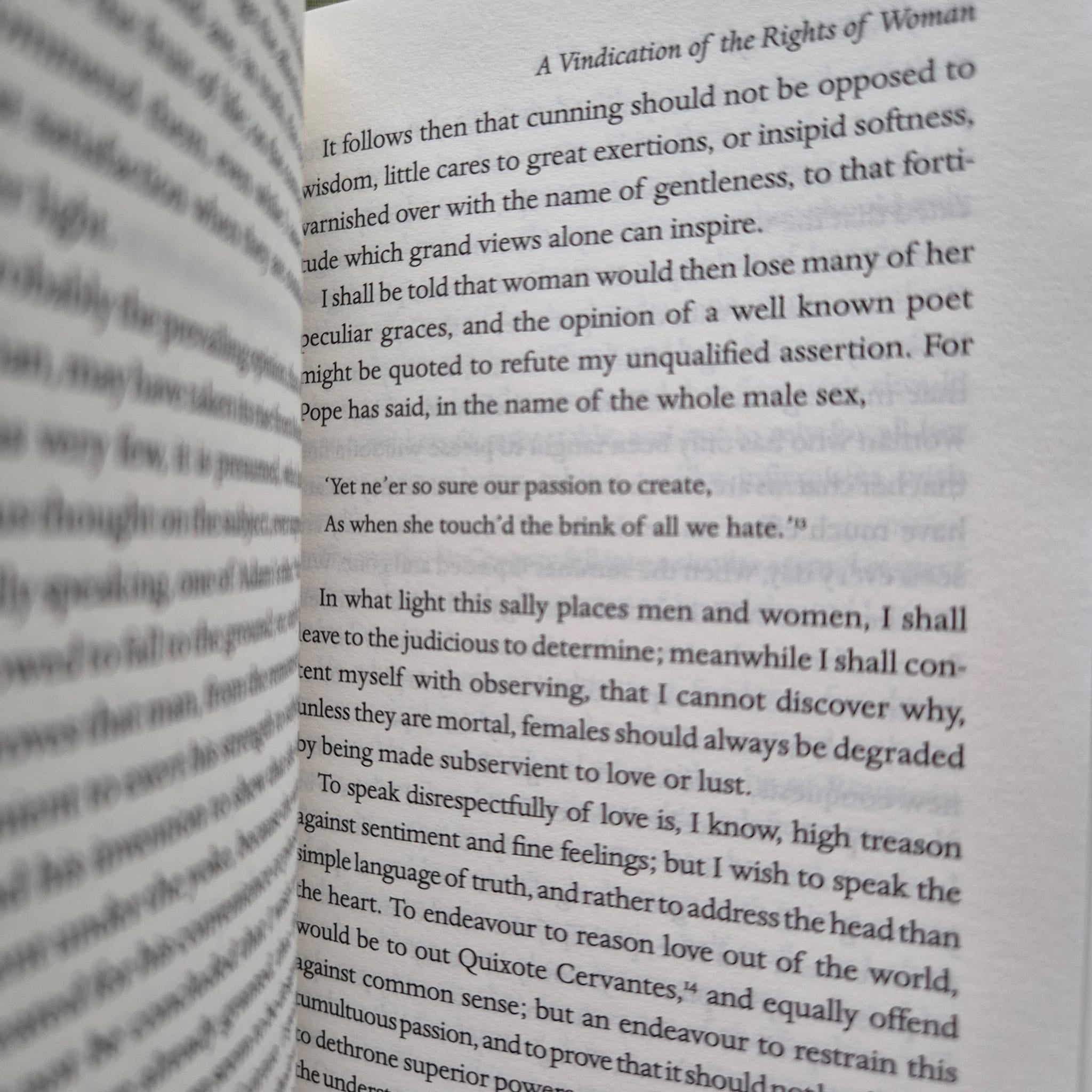 'A Vindication of the Rights of Woman' by Mary Wollstonecraft
