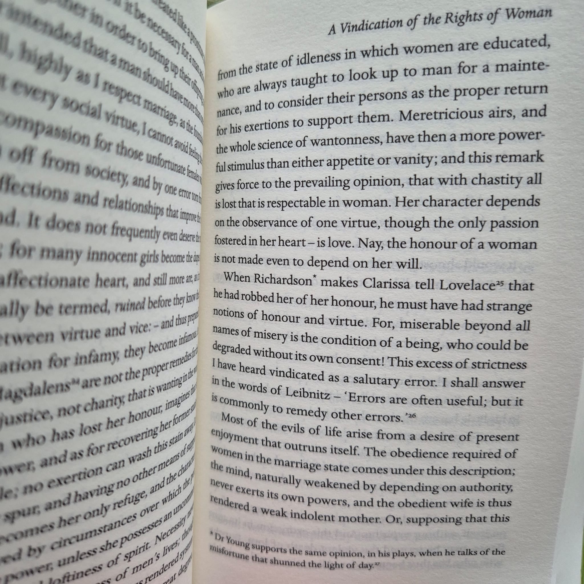 'A Vindication of the Rights of Woman' by Mary Wollstonecraft