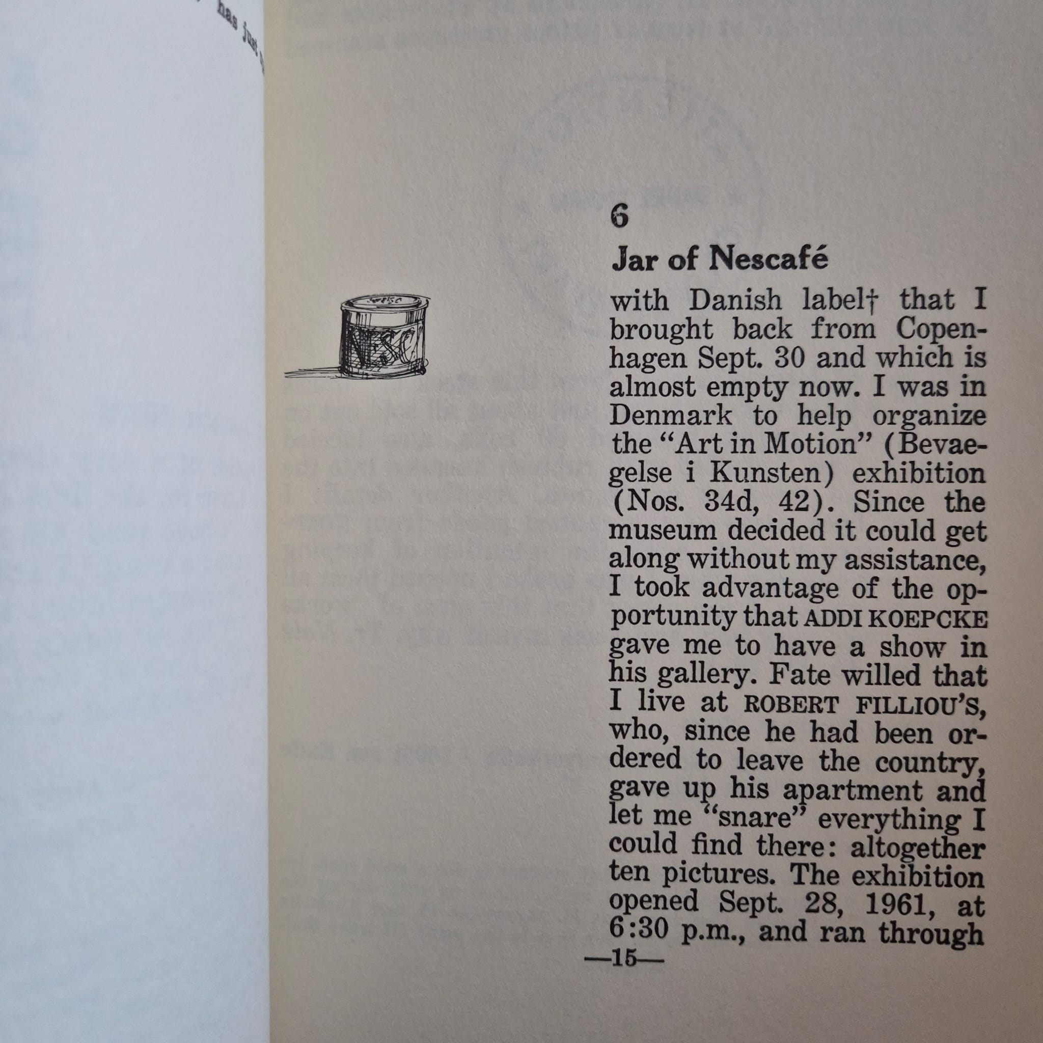 'An Anecdoted Topography of Chance' by Daniel Spoerri, with Robert Filliou, Emmett Williams & Topor