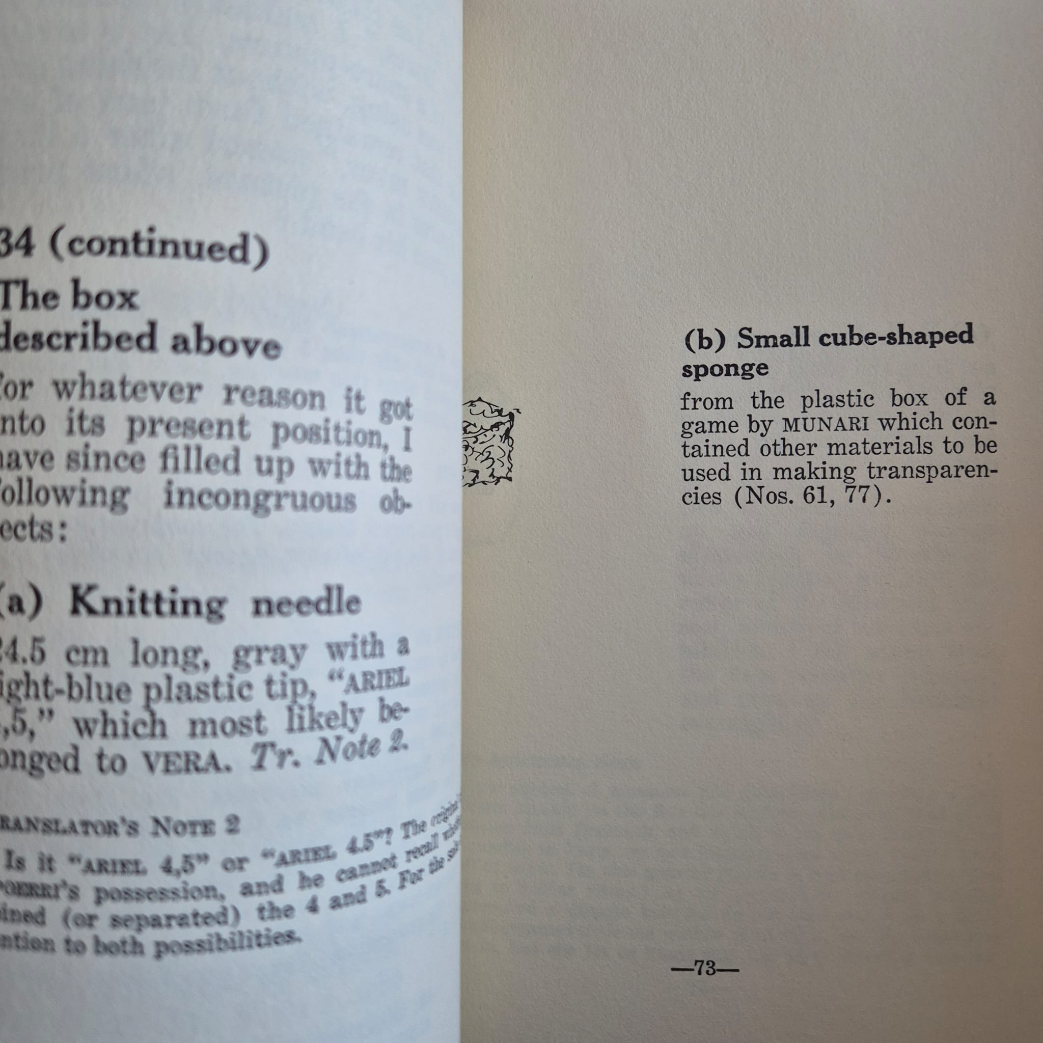 'An Anecdoted Topography of Chance' by Daniel Spoerri, with Robert Filliou, Emmett Williams & Topor