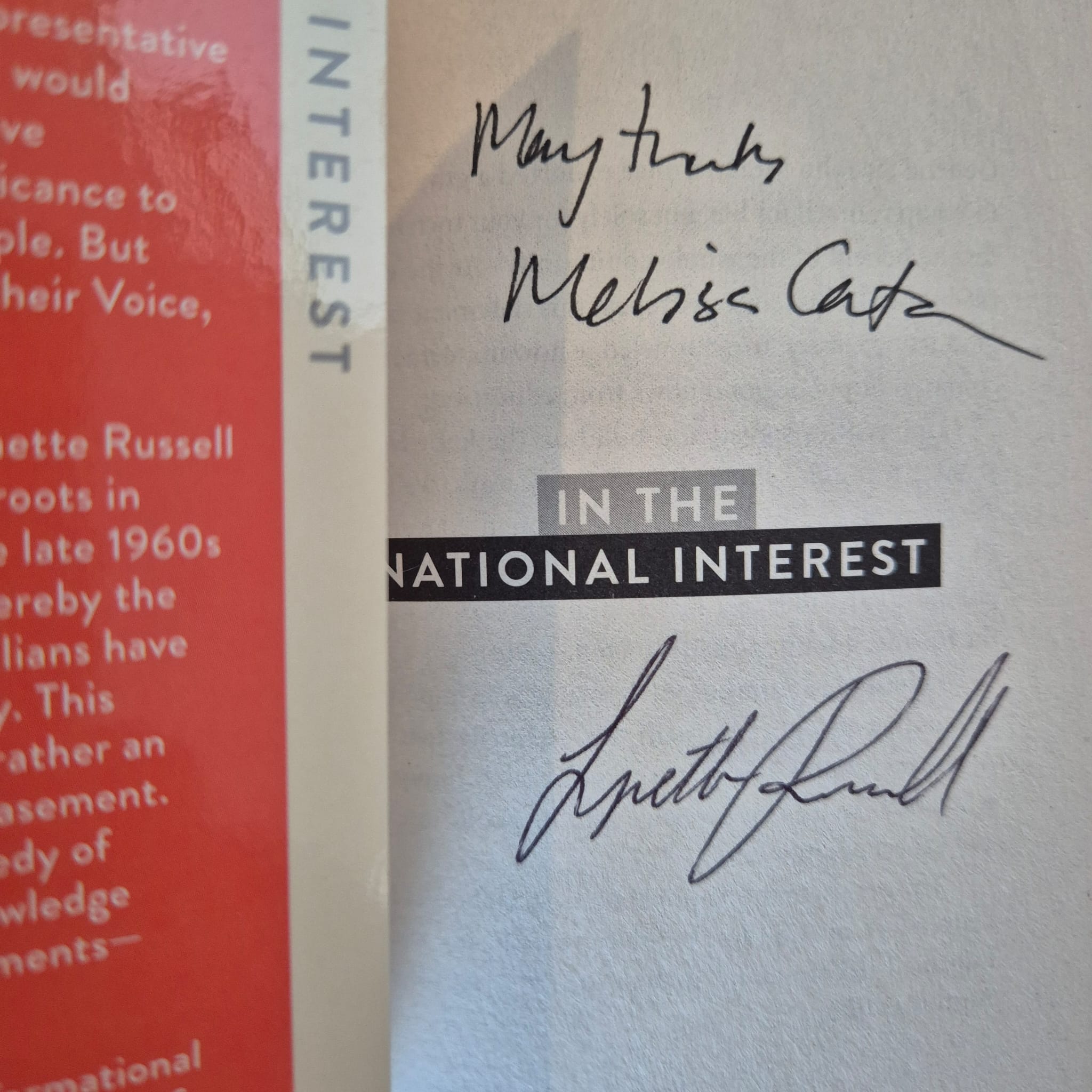 'Time to Listen: An Indigenous Voice to Parliament' by Melissa Castan & Lynette Russell (signed) + 'Enough Is Enough' by Kate Thwaites & Jenny Macklin