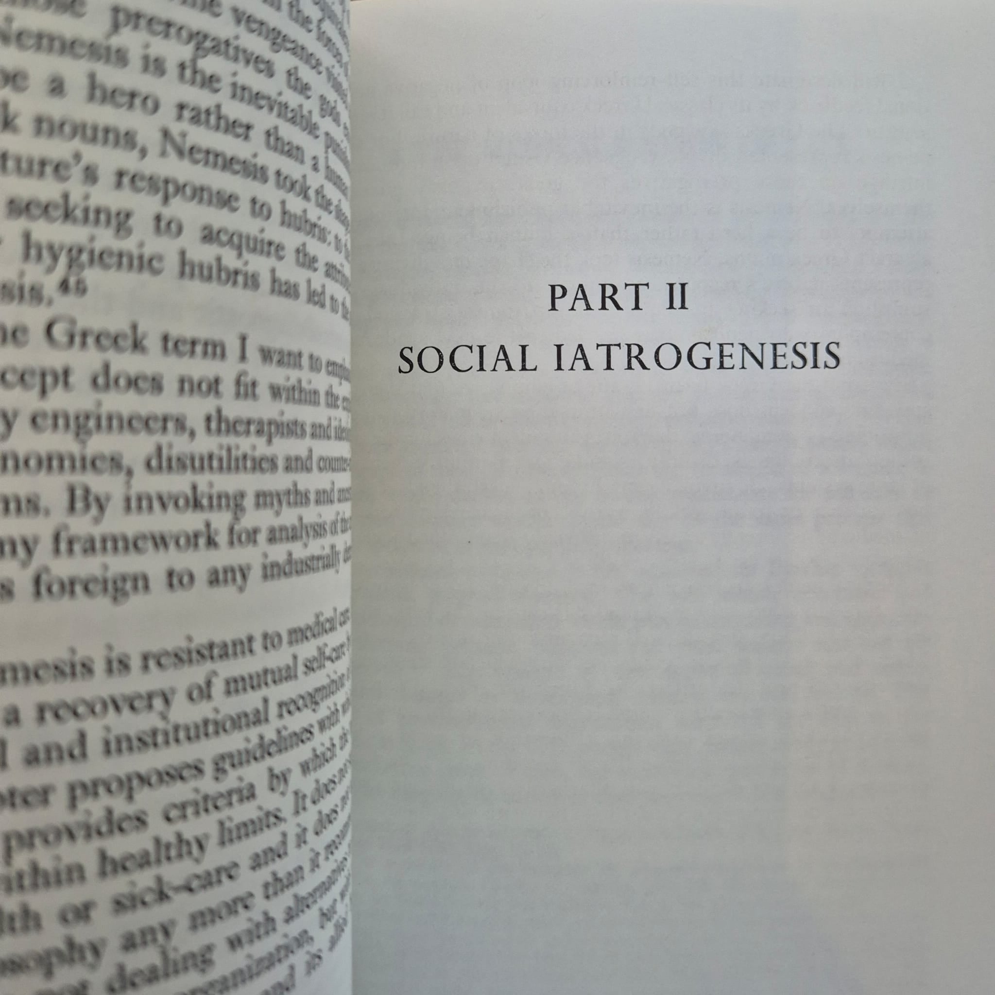 'Medical Nemesis: The Expropriation of Health' by Ivan Illich