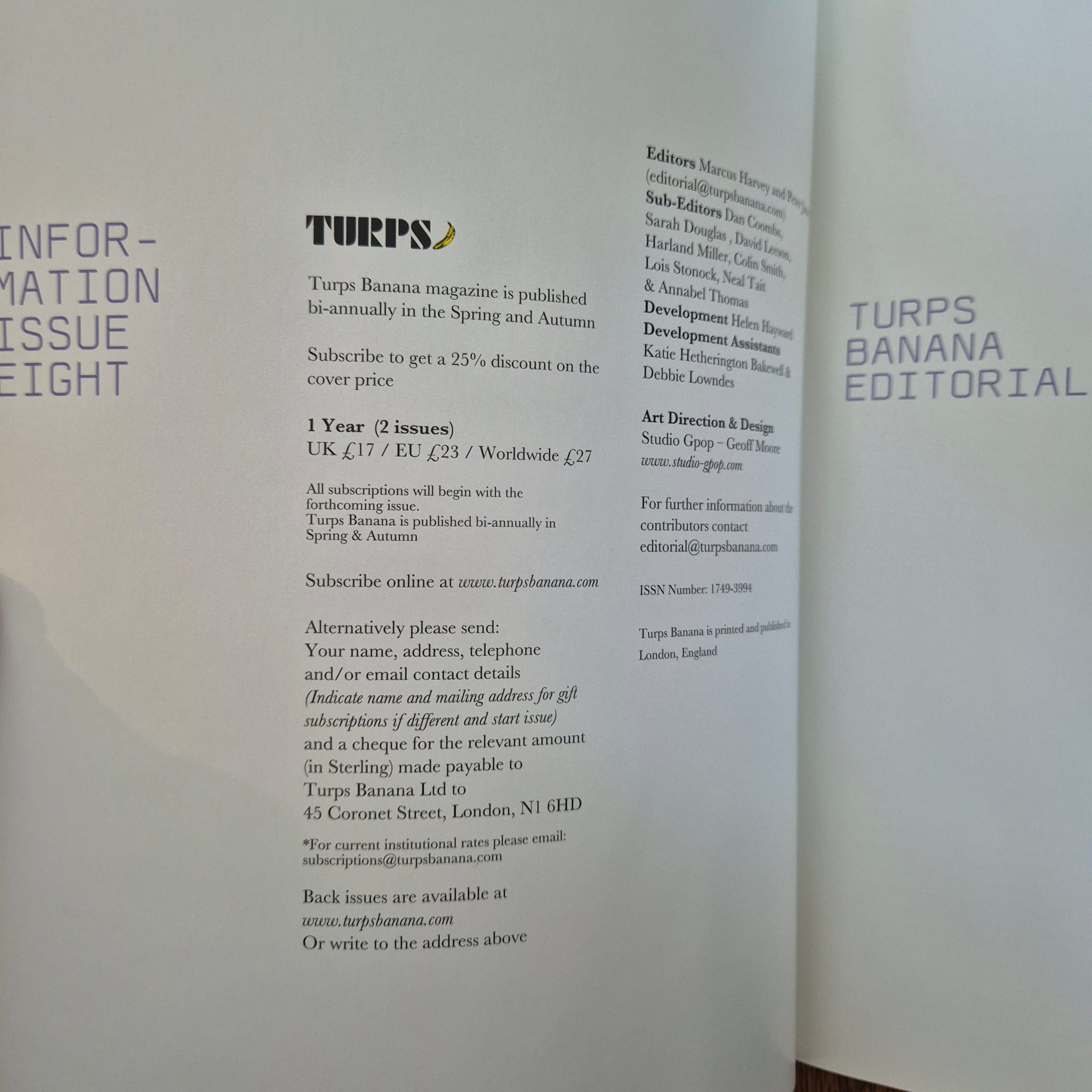 ‘Turps Banana: Painting Magazine, Issue Eight’ by Various Contributors