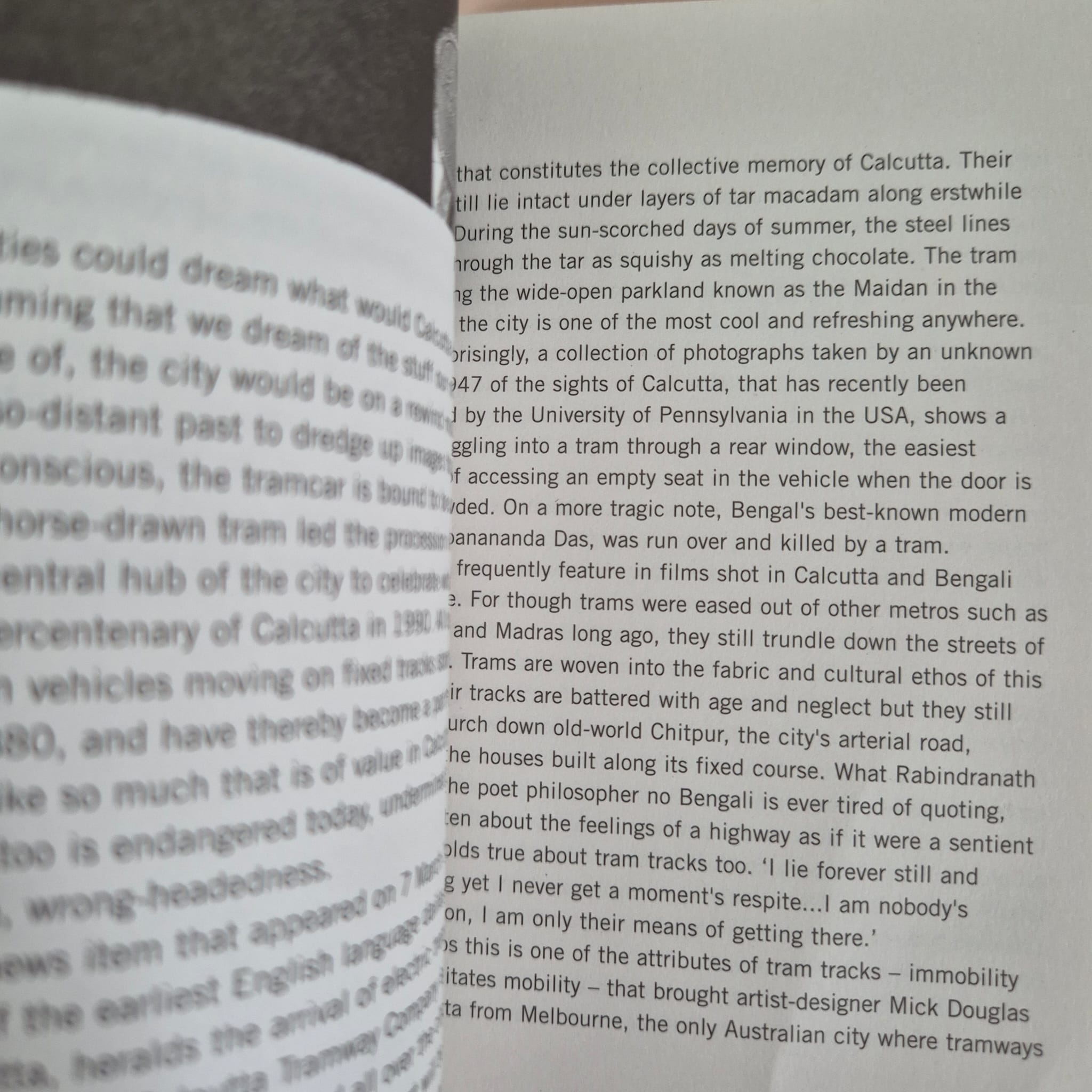 'Tramjatra: Imagining Melbourne and Kolkata by Tramways' edited by Mick Douglas