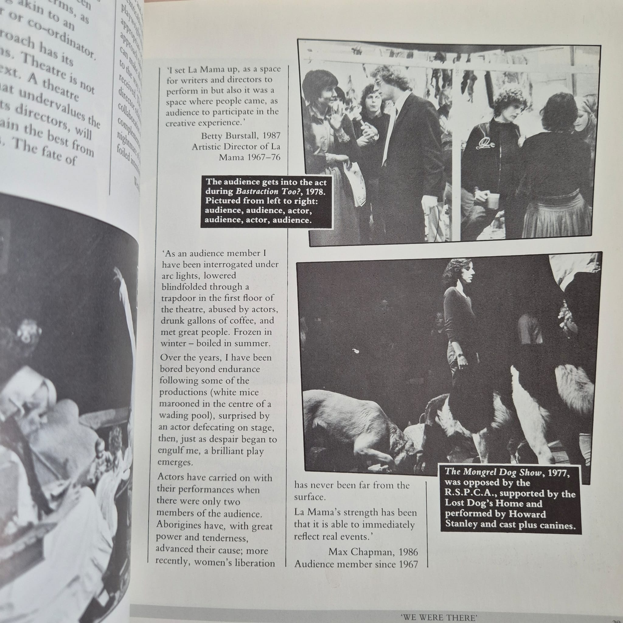 'La Mama: The Story of a Theatre' by Liz Jones with Betty Burstall and Helen Garner
