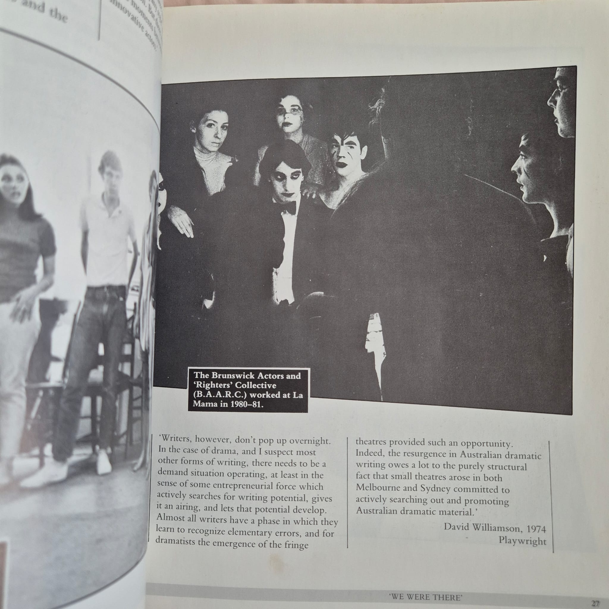 'La Mama: The Story of a Theatre' by Liz Jones with Betty Burstall and Helen Garner