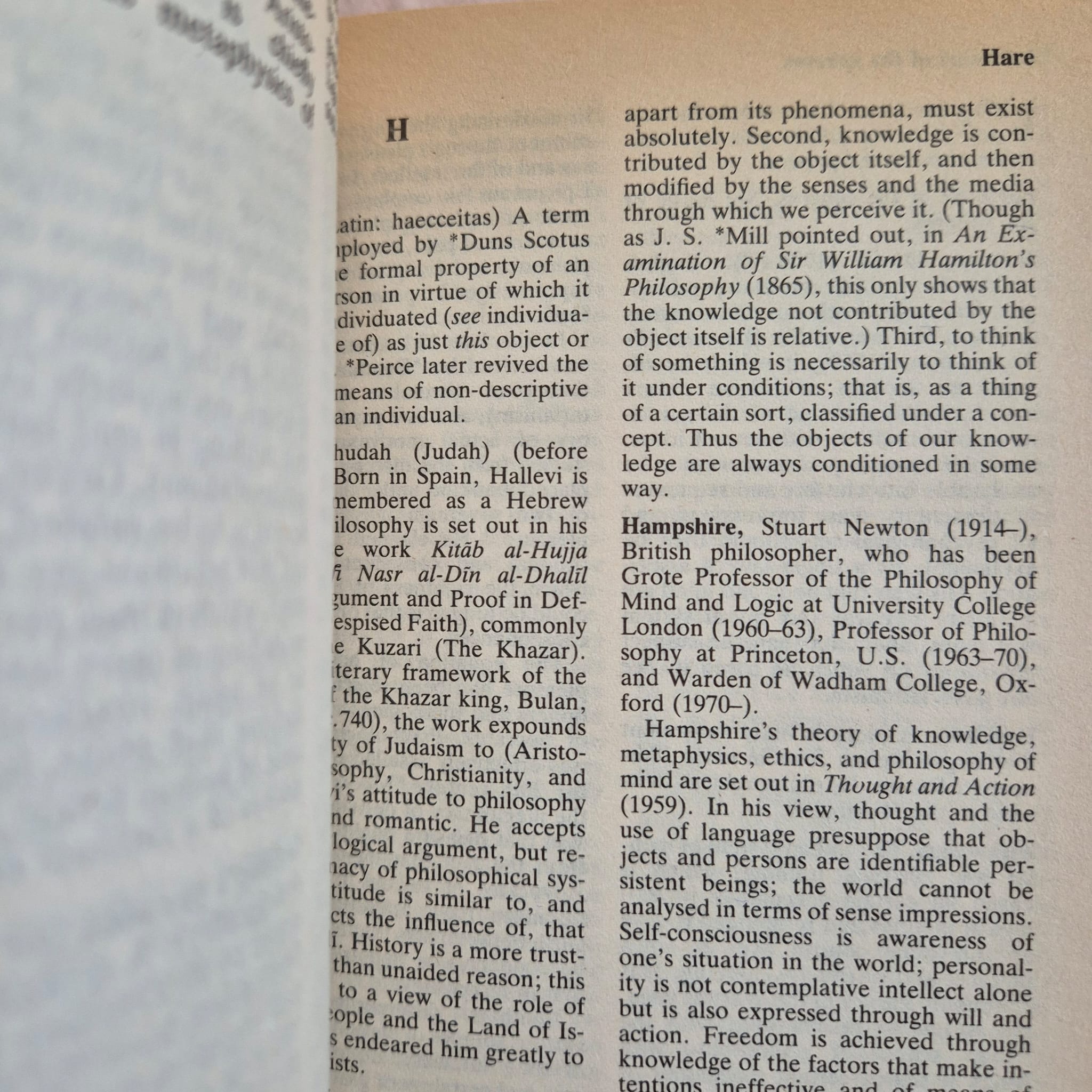 ‘A Dictionary of Philosophy’ by Various Contributors