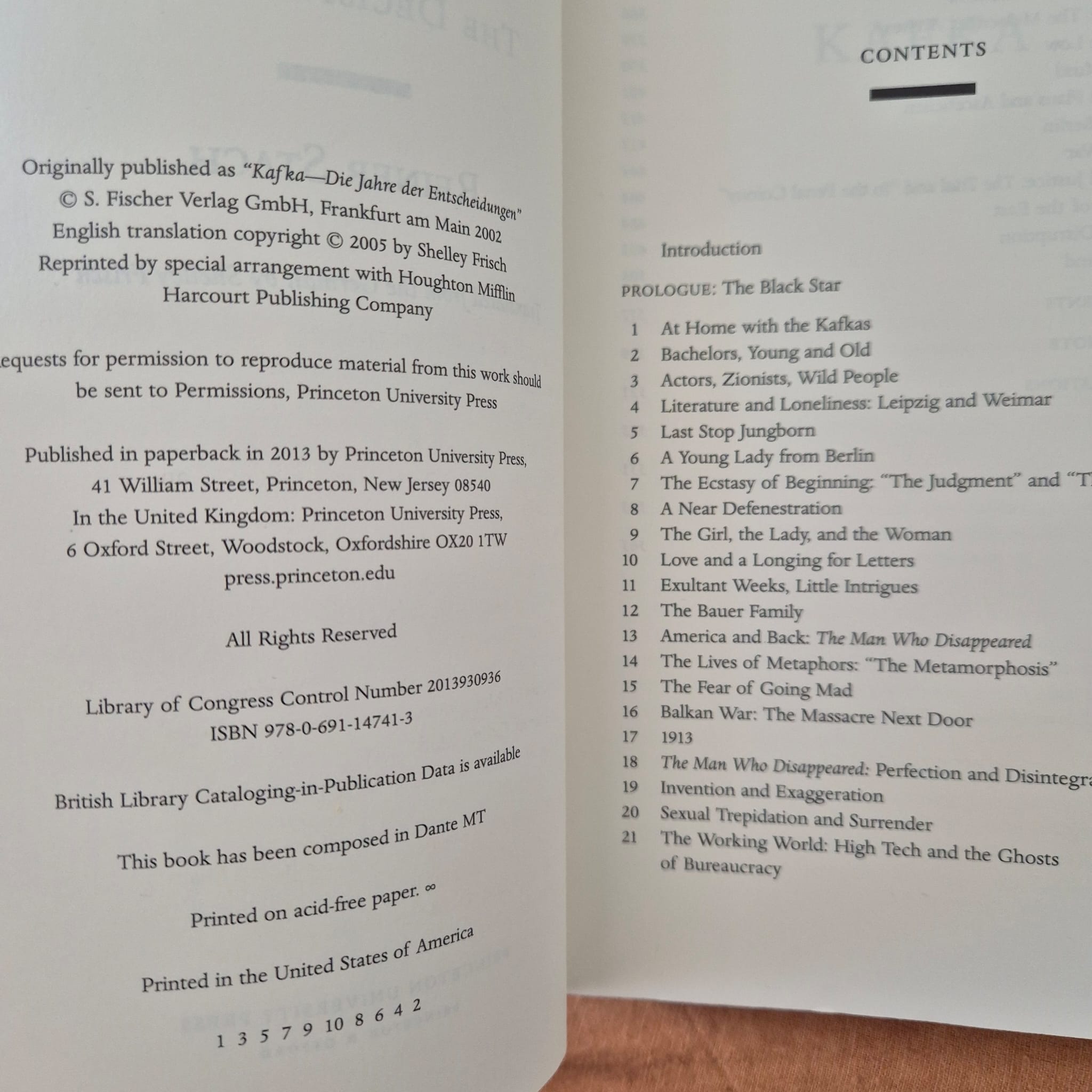‘Kafka: The Decisive Years’ by Reiner Stach