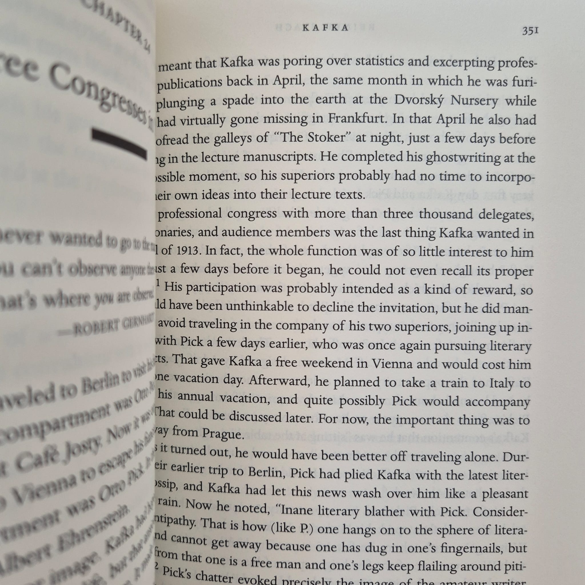 ‘Kafka: The Decisive Years’ by Reiner Stach