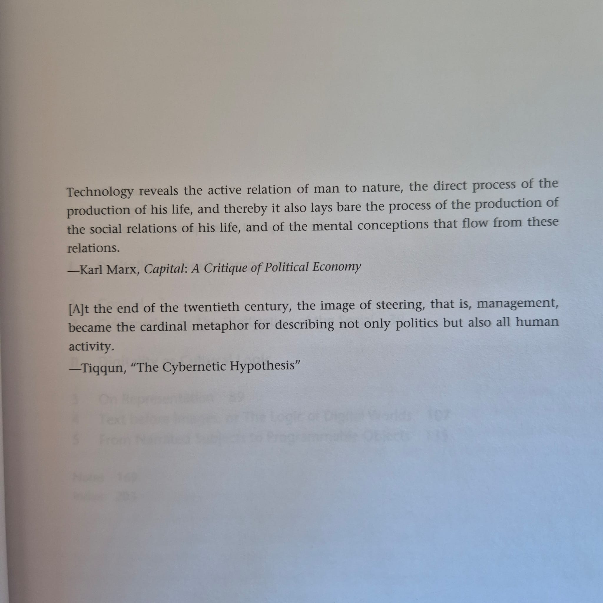 ‘Control: Digitality as Cultural Logic’ by Seb Franklin