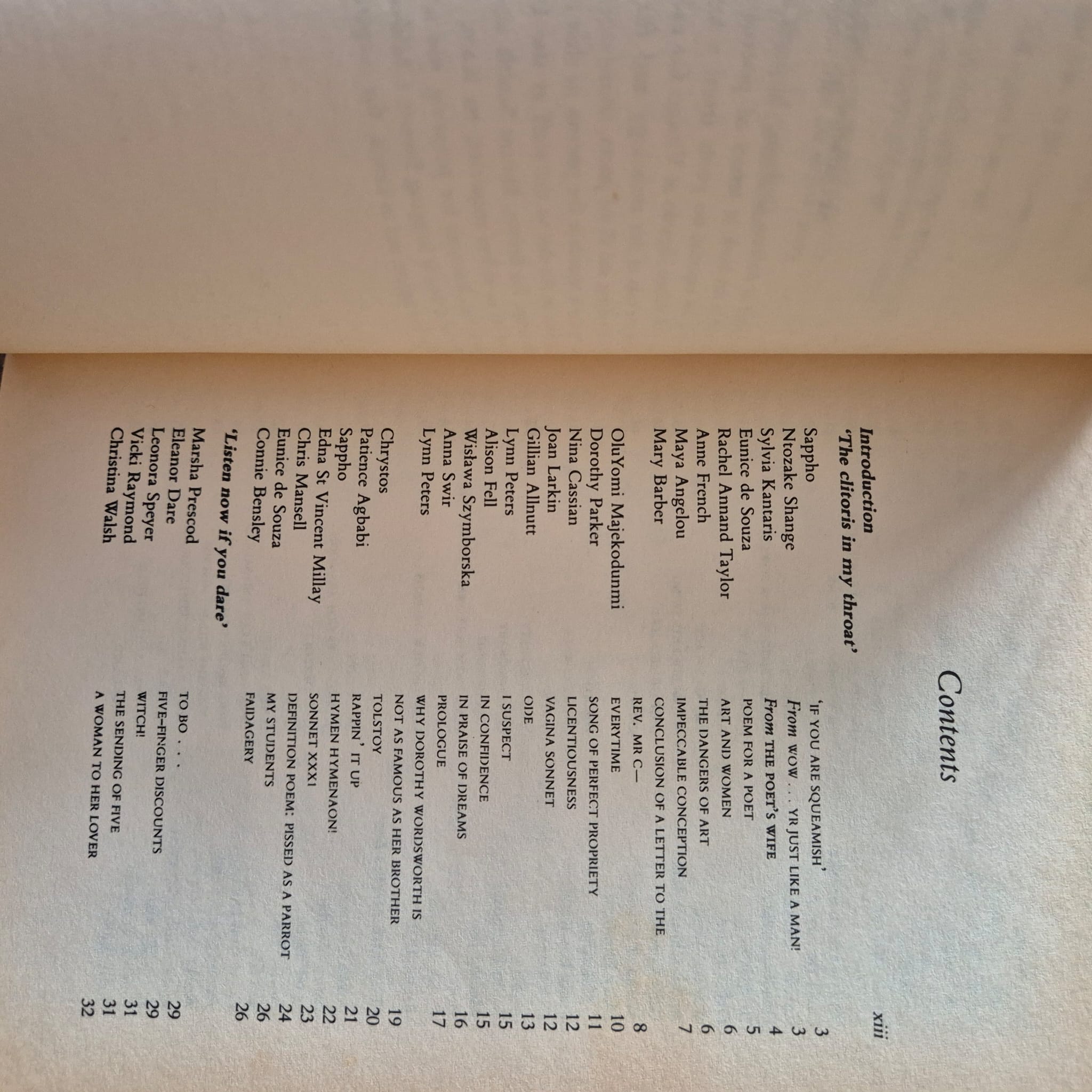 'The Virago Book of Wicked Verse' edited by Jill Dawson