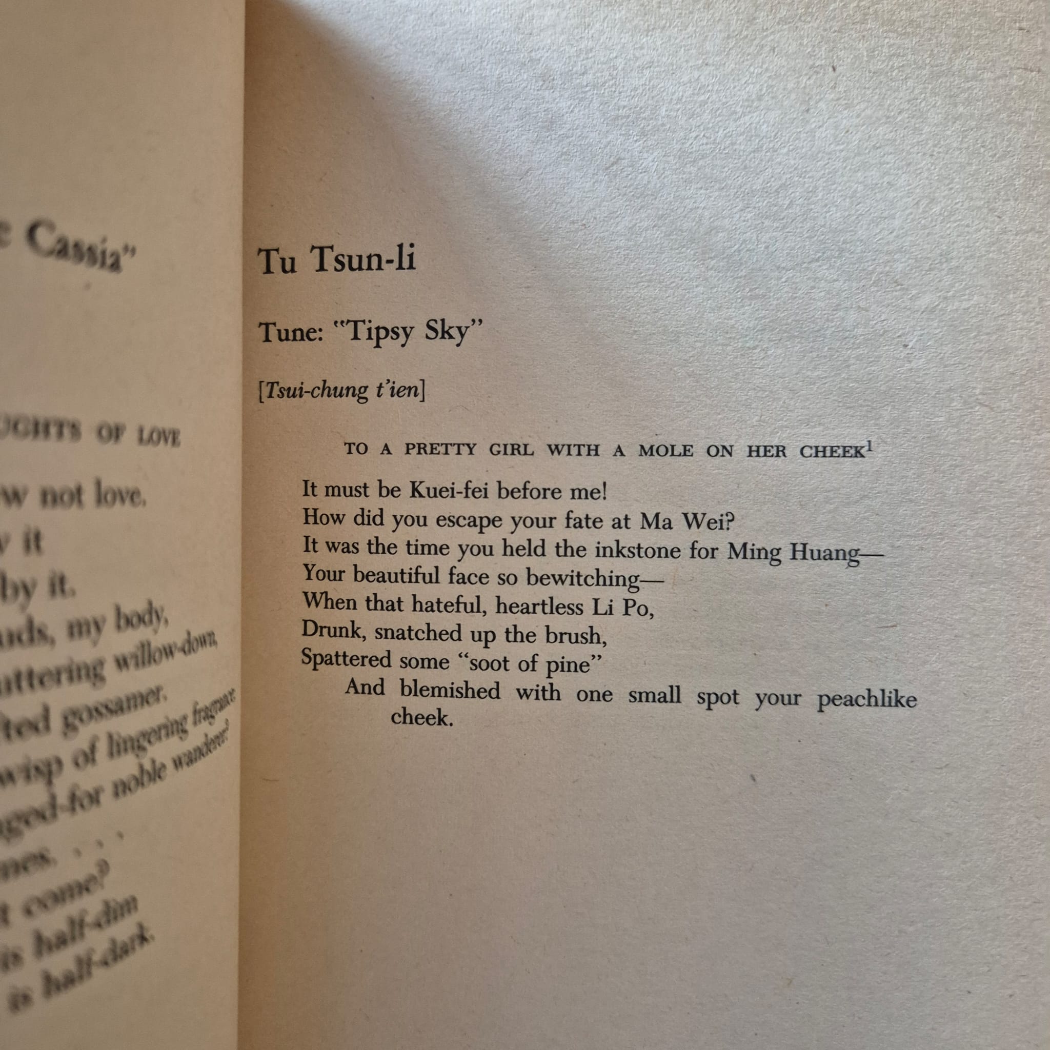 'Anthology of Chinese Literature, Volume 2: From the 14th Century to the Present Day' edited by Cyril Birch