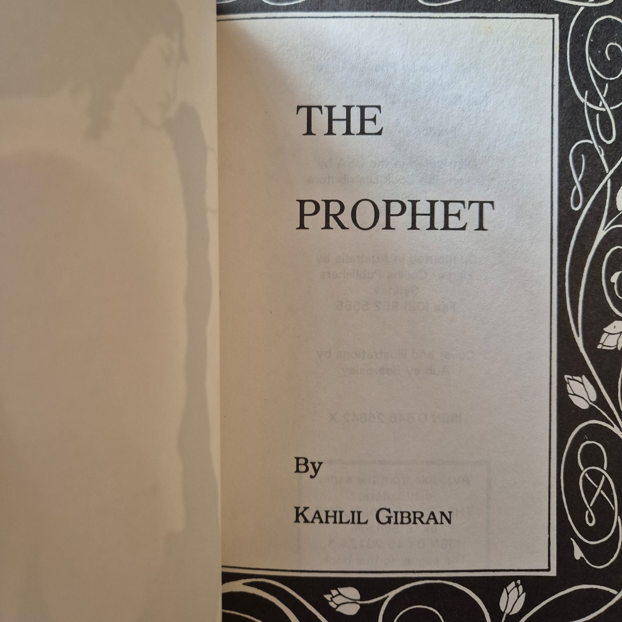 'The Prophet' by Kahil Gibran
