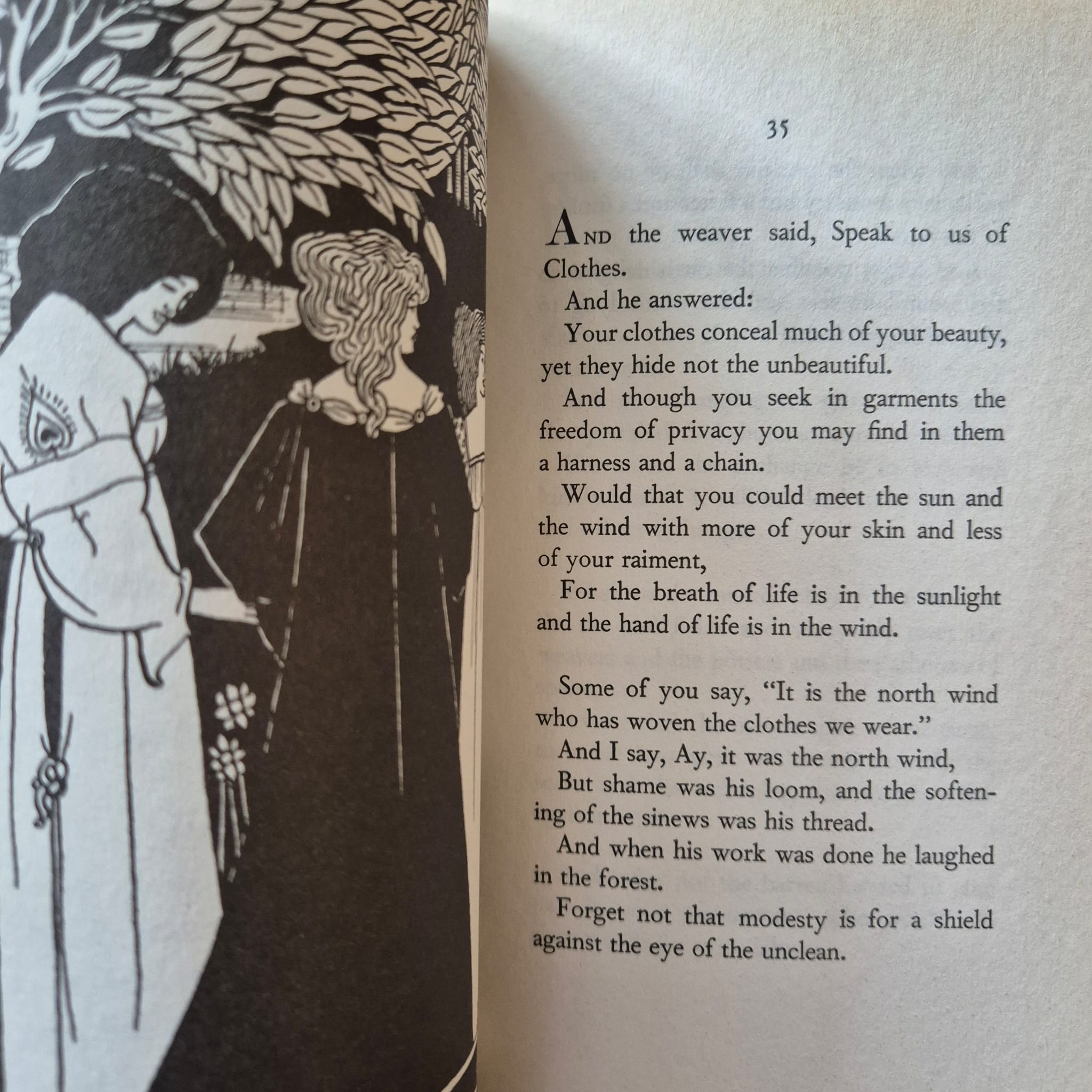 'The Prophet' by Kahil Gibran
