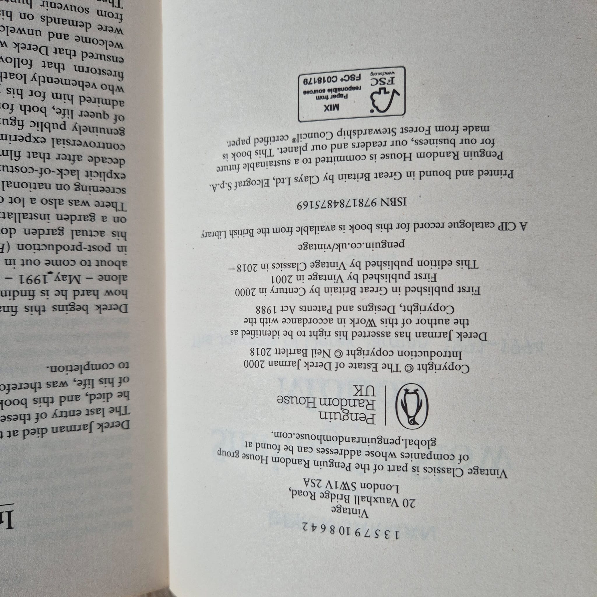 'Smiling in Slow Motion' by Derek Jarman