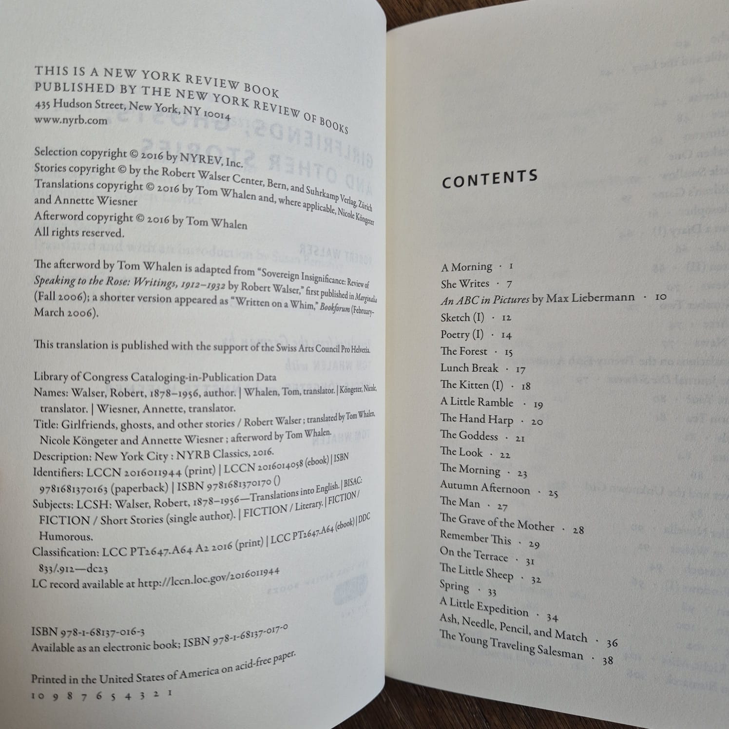 ‘Girlfriends, Ghosts, and Other Stories’ by Robert Walser