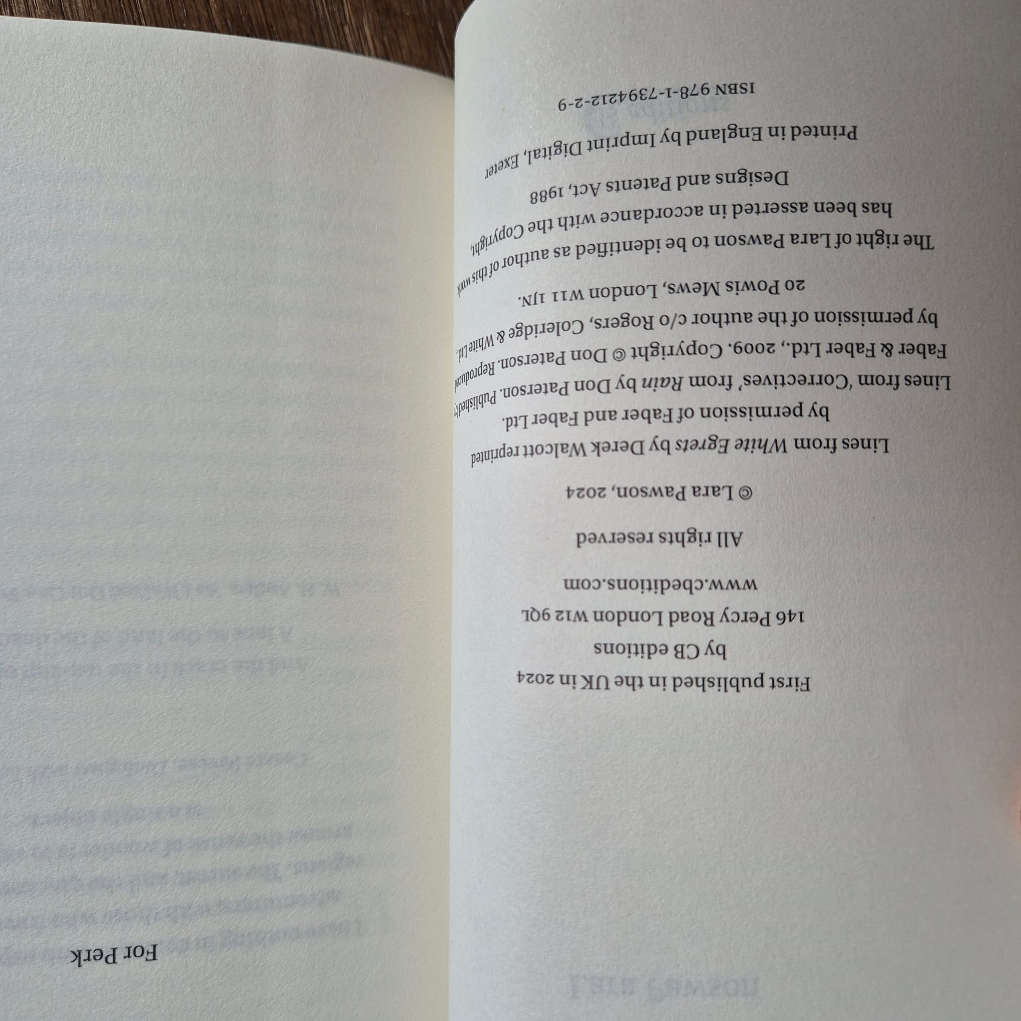 ‘Spent Light’ by Lara Pawson