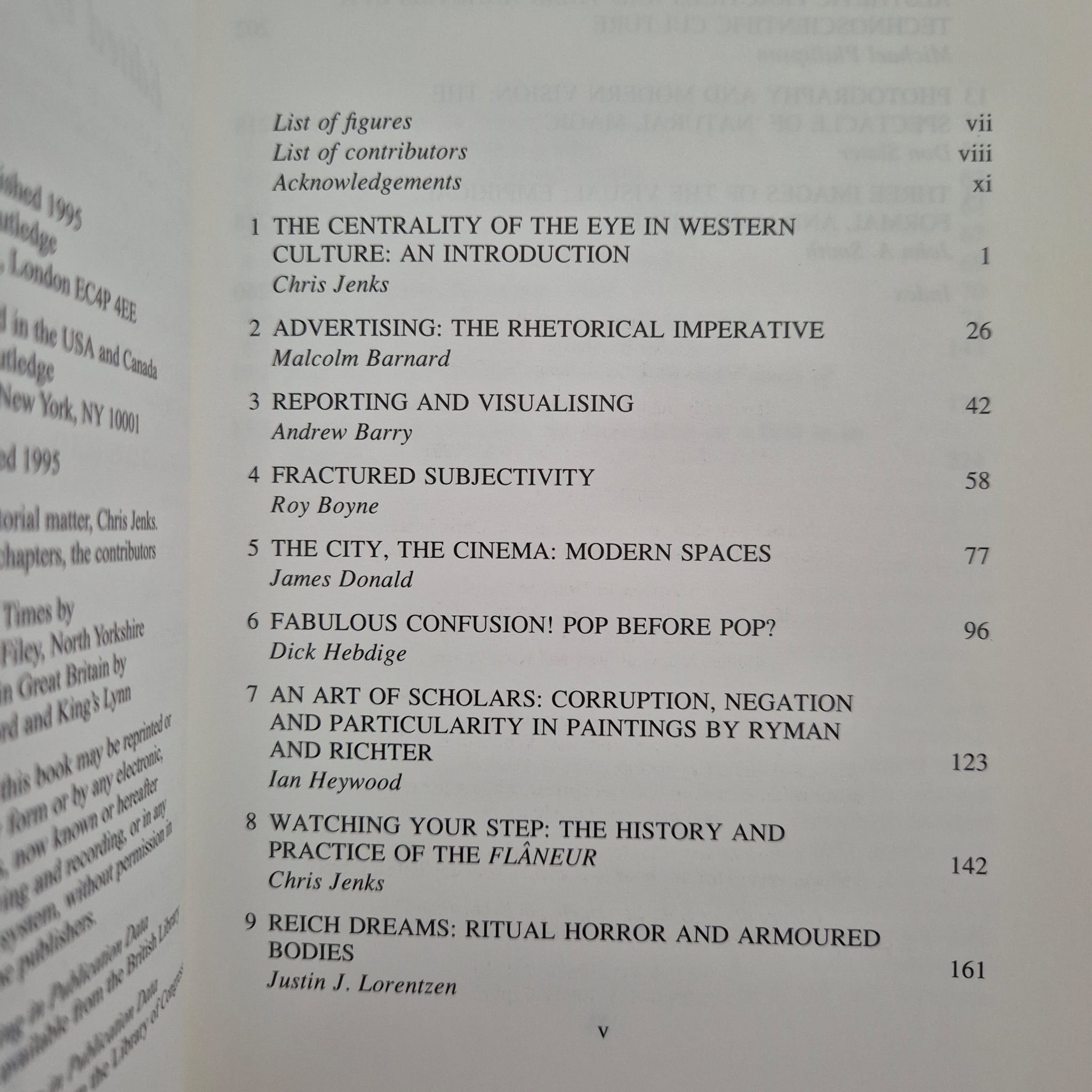 ‘Visual Culture’ edited by Chris Jenks