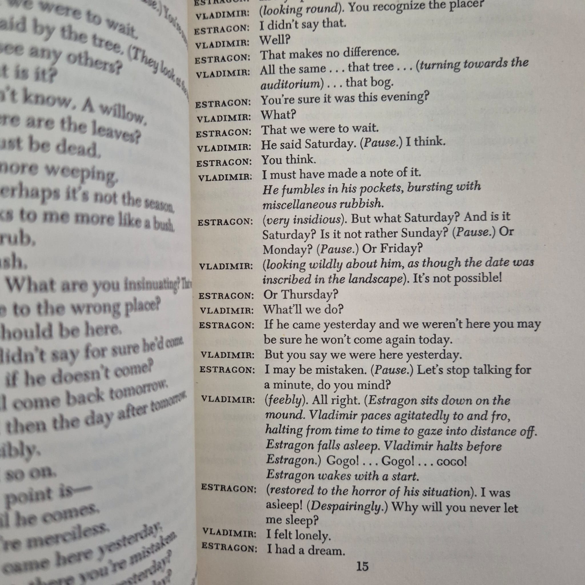 ‘Waiting for Godot’ by Samuel Beckett