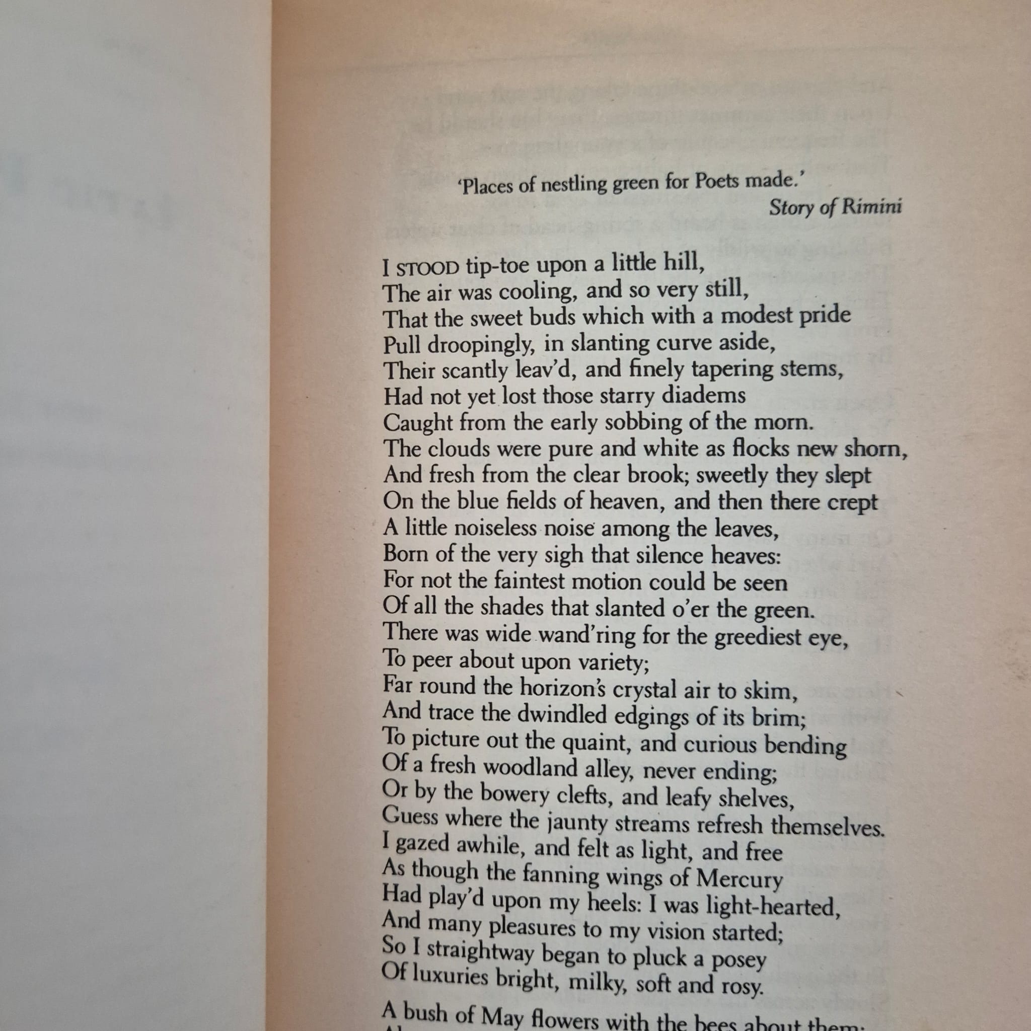 ‘Lyric Poems’ by John Keats