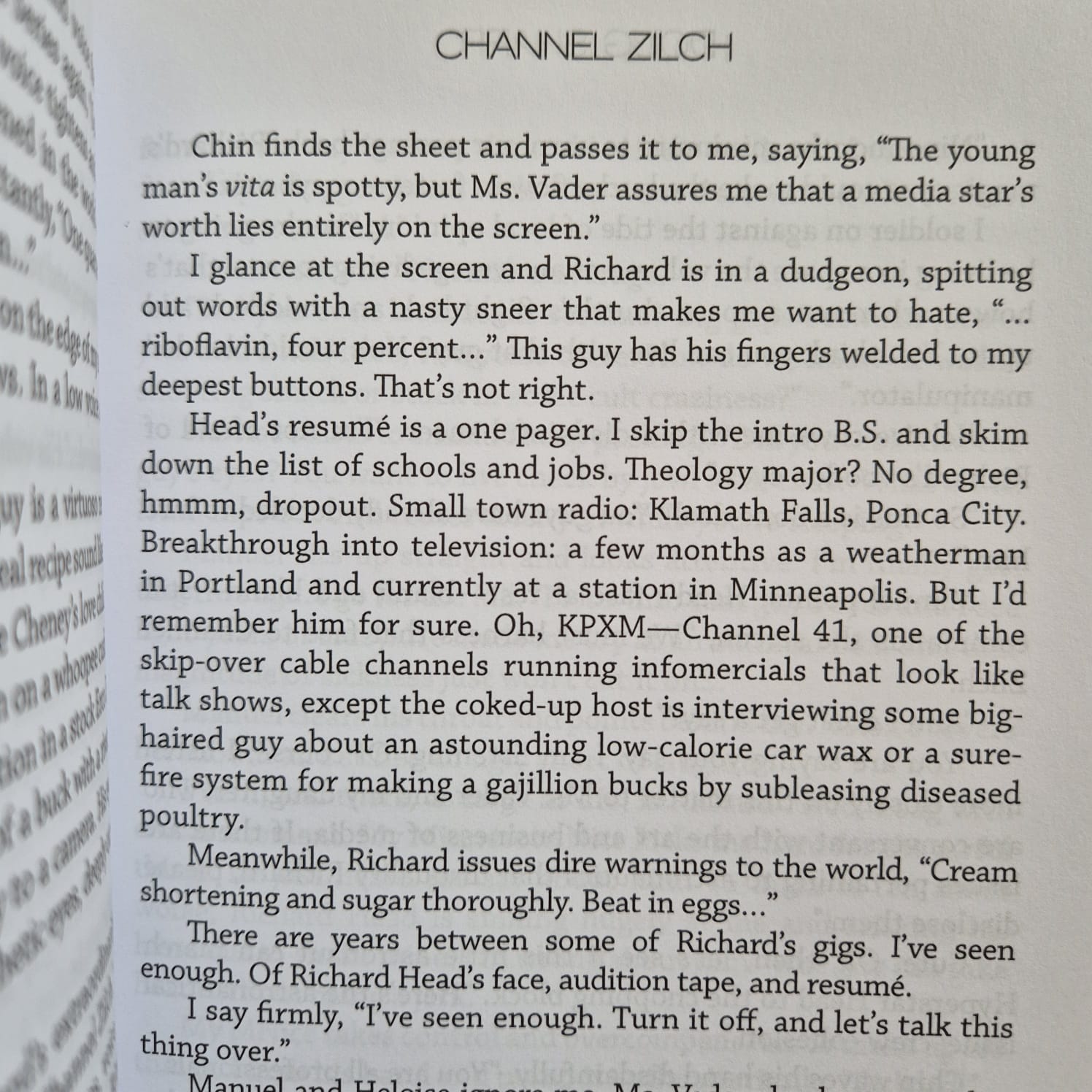'Channel Zilch' by Doug Sharp