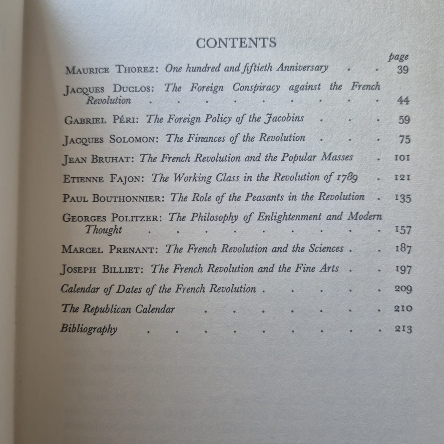 'Essays on the French Revolution' edited by T. A. Jackson
