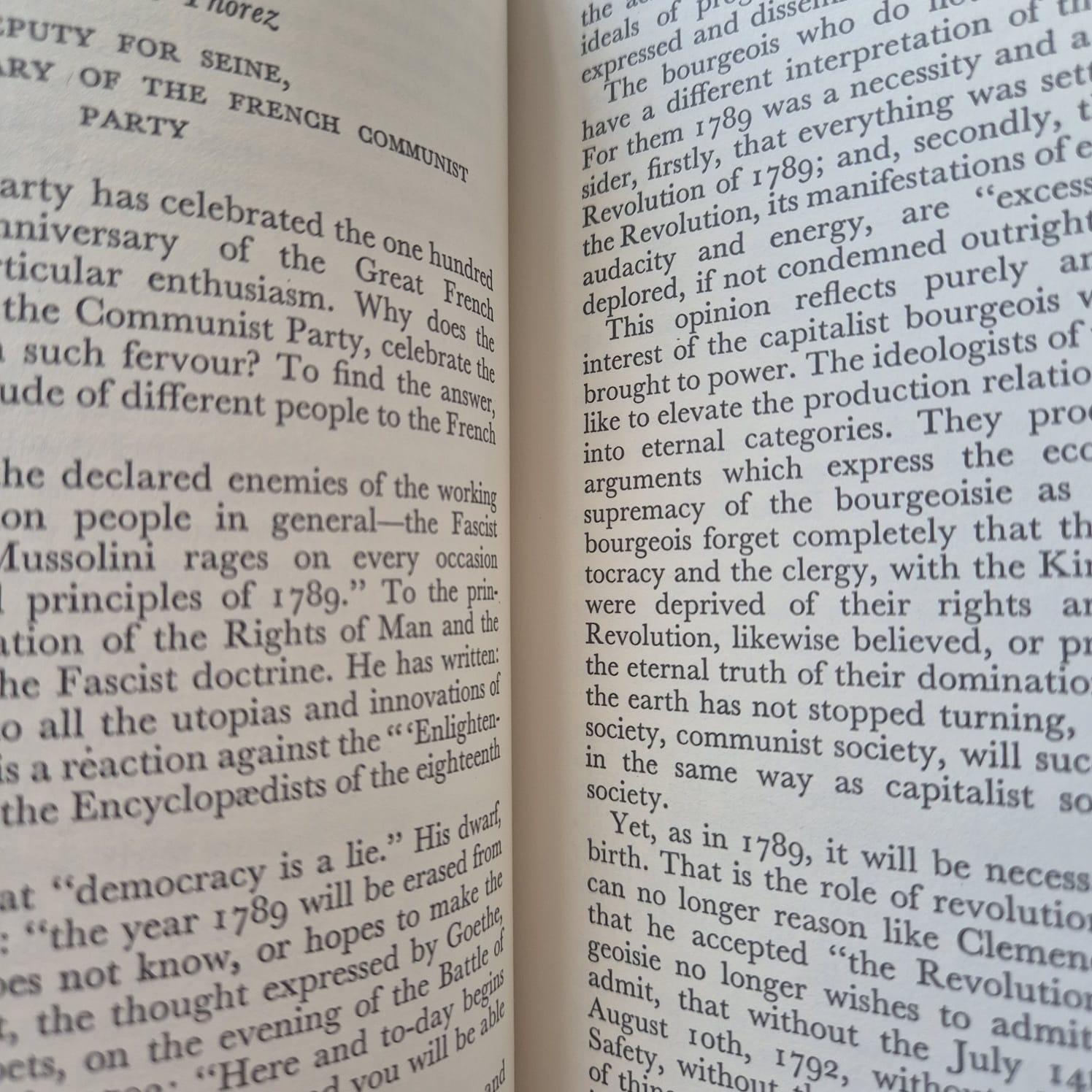 'Essays on the French Revolution' edited by T. A. Jackson