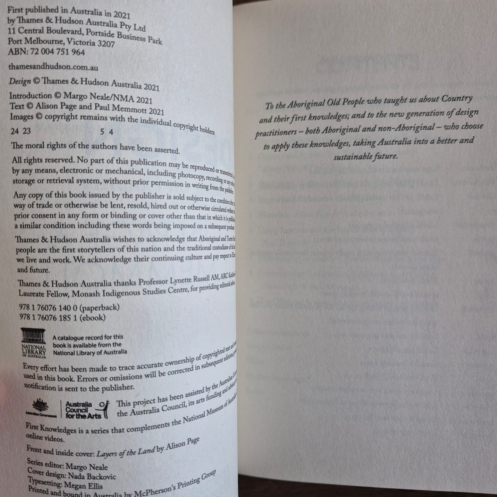 'Design: Building on Country' by Alison Page & Paul Memmott