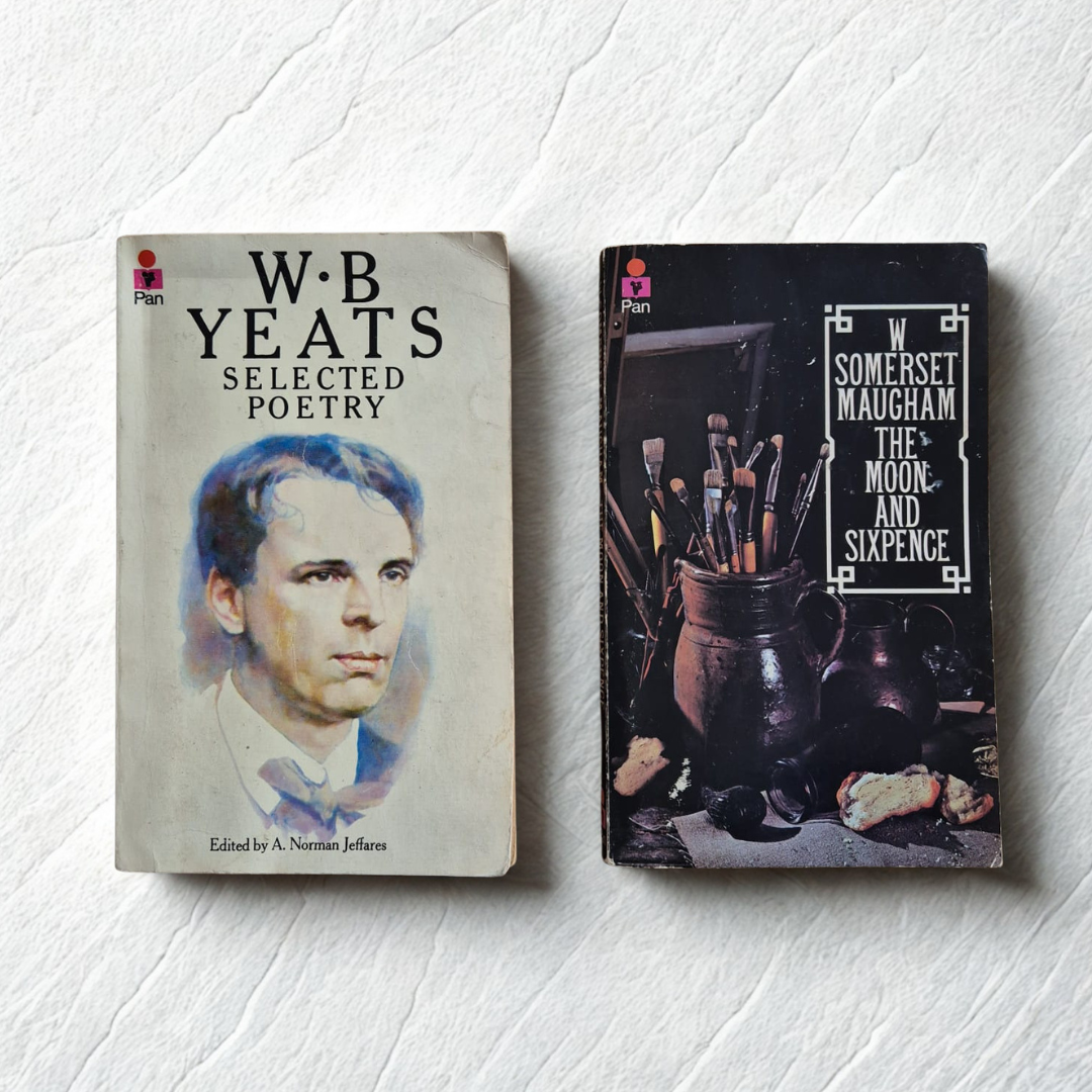 'Selected Poetry' W. B. Yeats & 'The Moon and Sixpence' by W. Somerset Maugham
